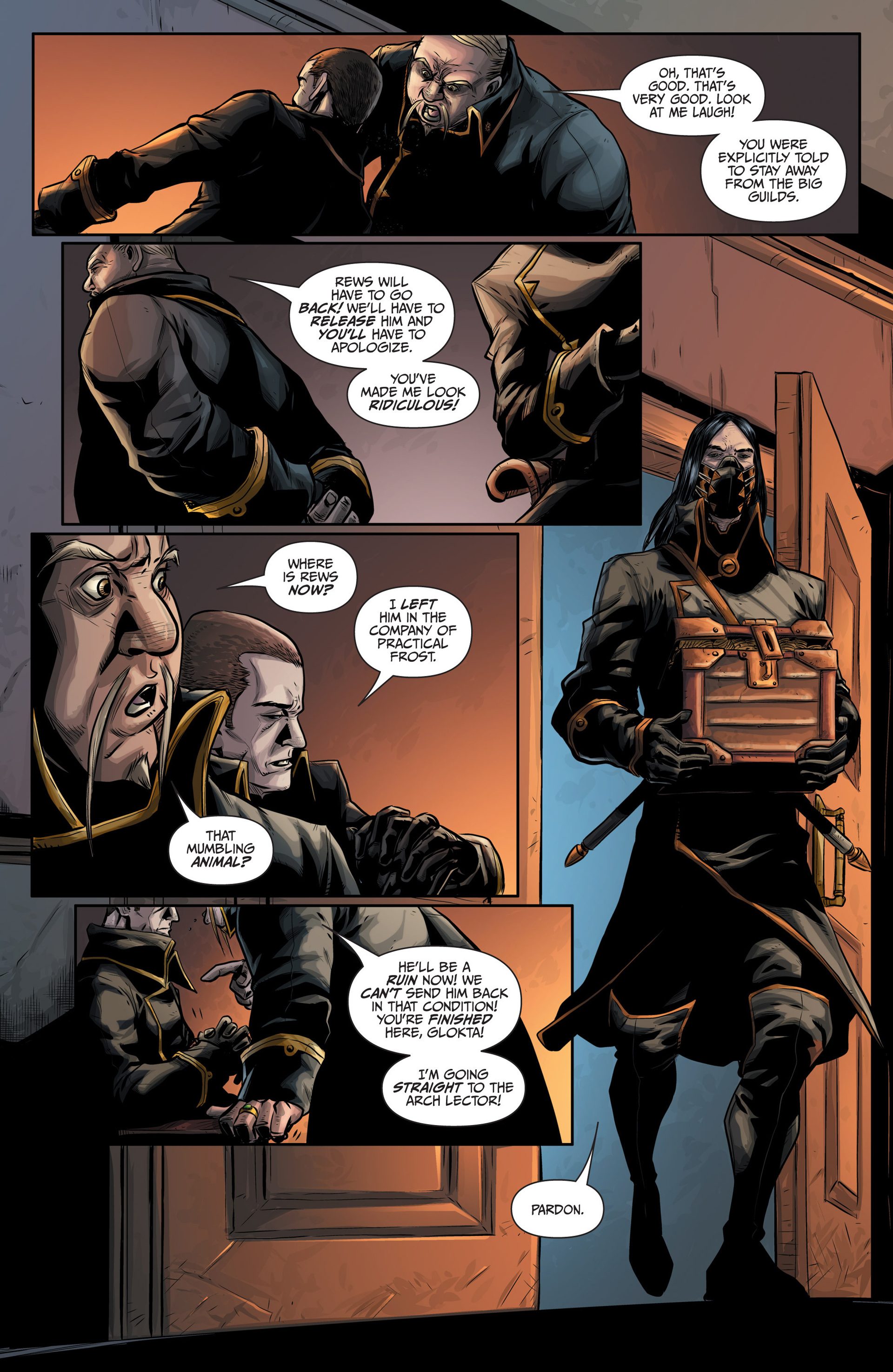 Read online The First Law: The Blade Itself comic -  Issue #1 - 17