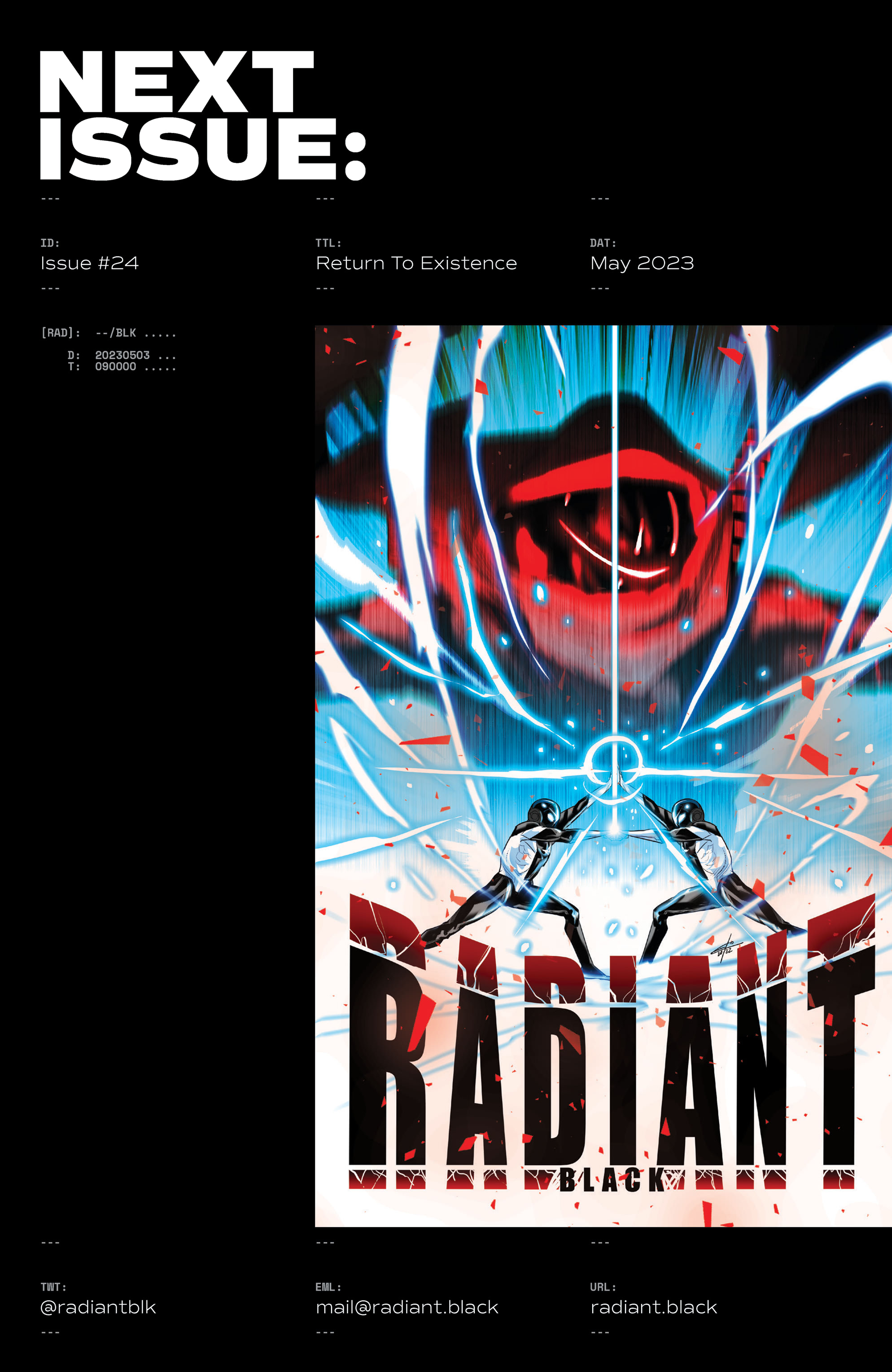 Read online Radiant Black comic -  Issue #23 - 27