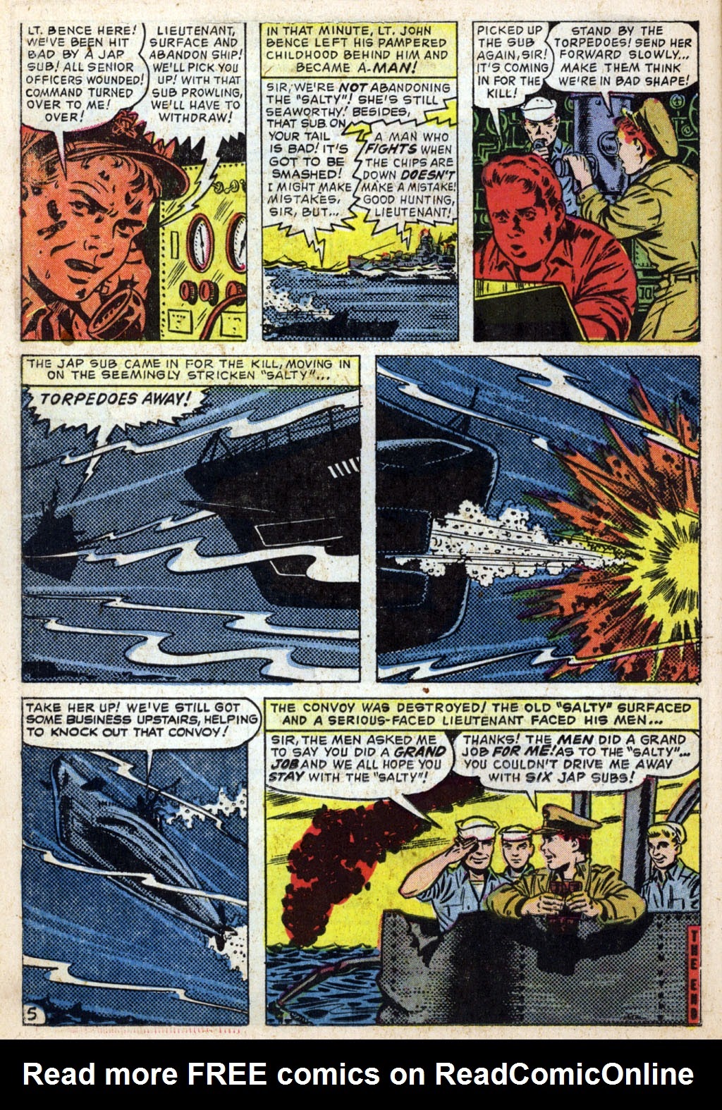 Read online Navy Action (1957) comic -  Issue #16 - 14