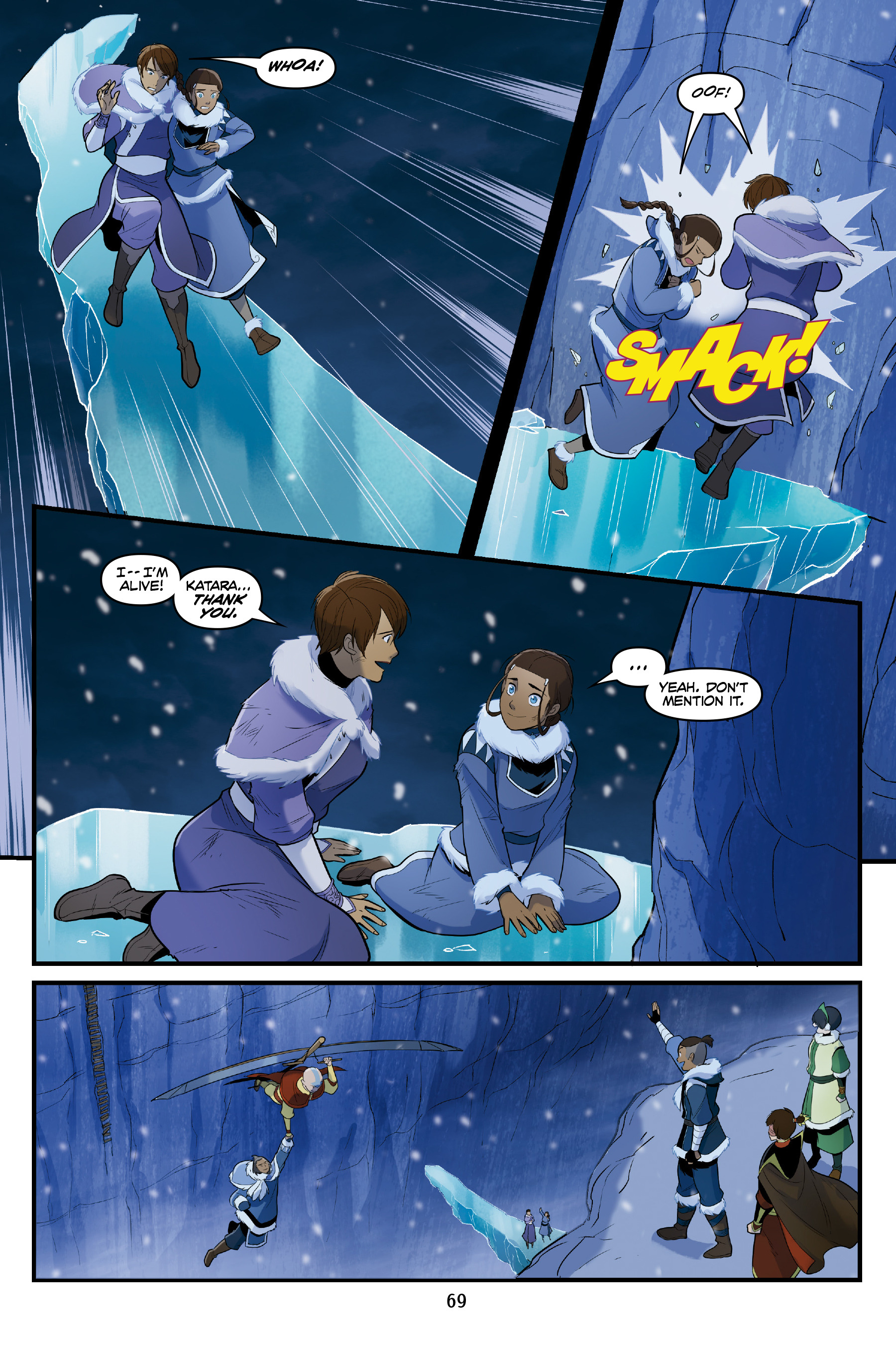 Read online Nickelodeon Avatar: The Last Airbender - North and South comic -  Issue #3 - 68