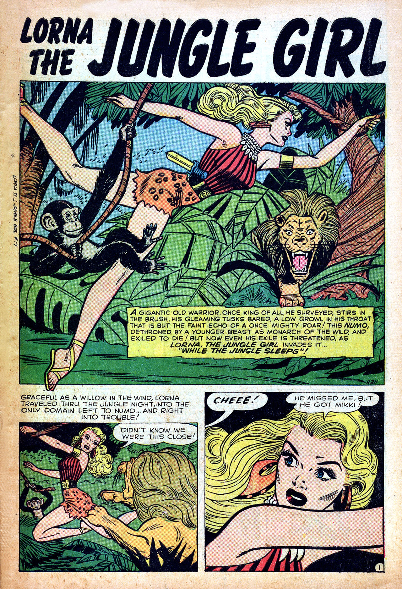 Read online Lorna, The Jungle Girl comic -  Issue #17 - 3