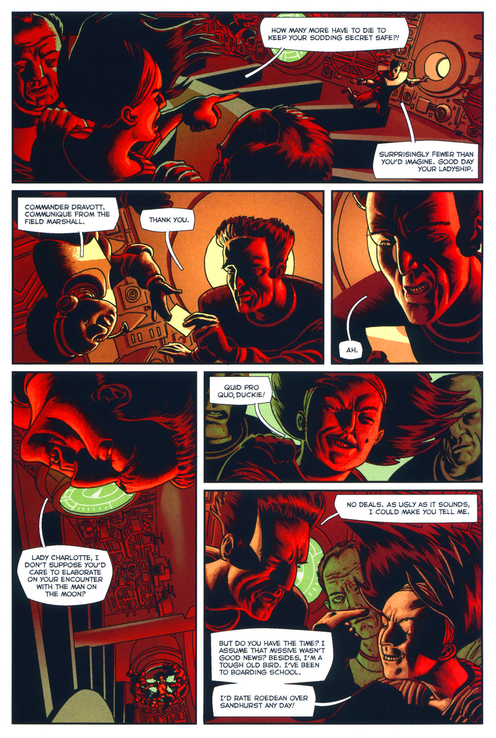 Read online Scarlet Traces: The Great Game comic -  Issue #4 - 7