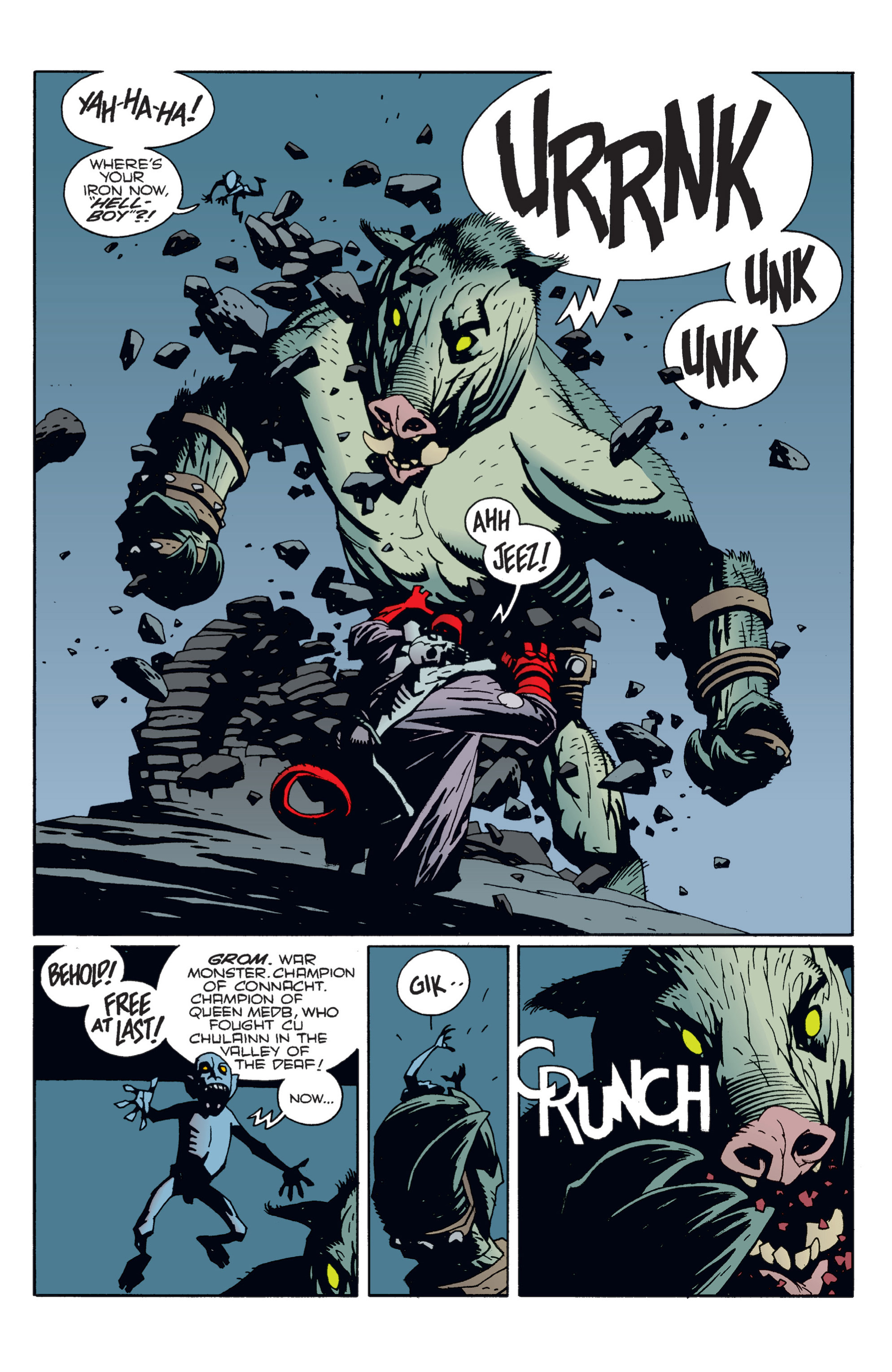 Read online Hellboy comic -  Issue #3 - 26