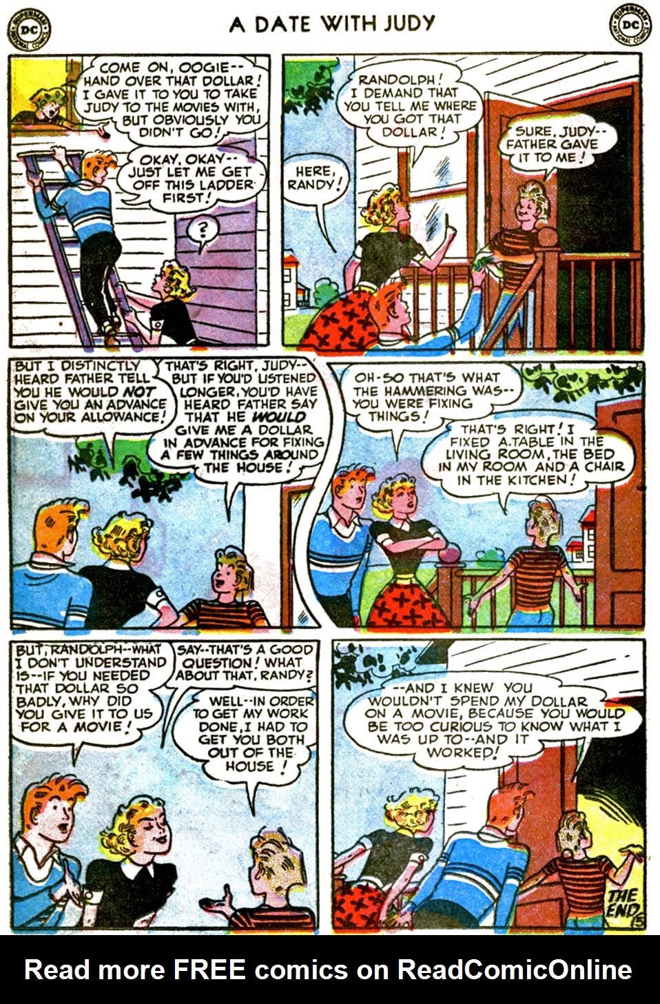Read online A Date with Judy comic -  Issue #26 - 30