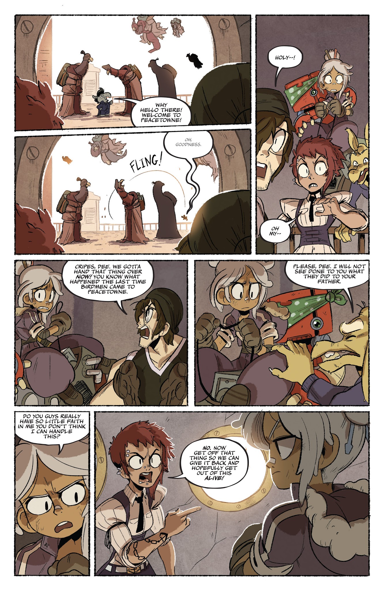 Read online Tyson Hesse's Diesel comic -  Issue #2 - 15