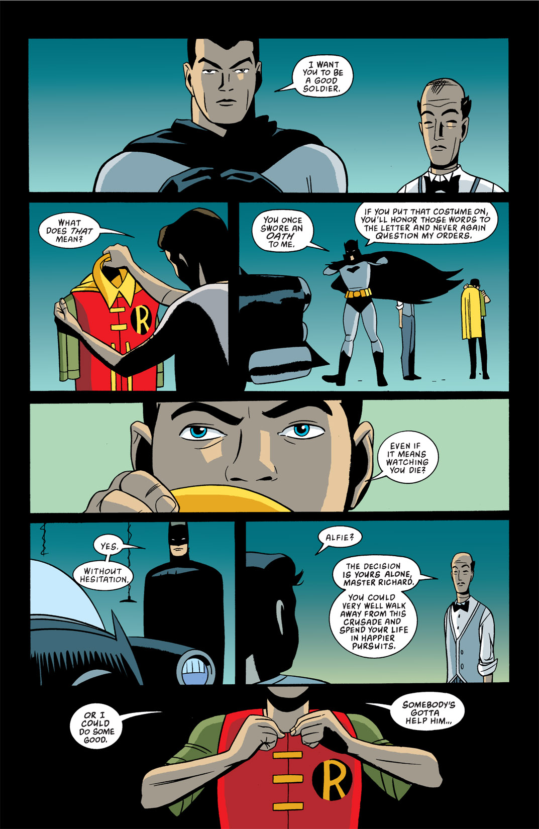 Read online Robin: Year One comic -  Issue #4 - 48