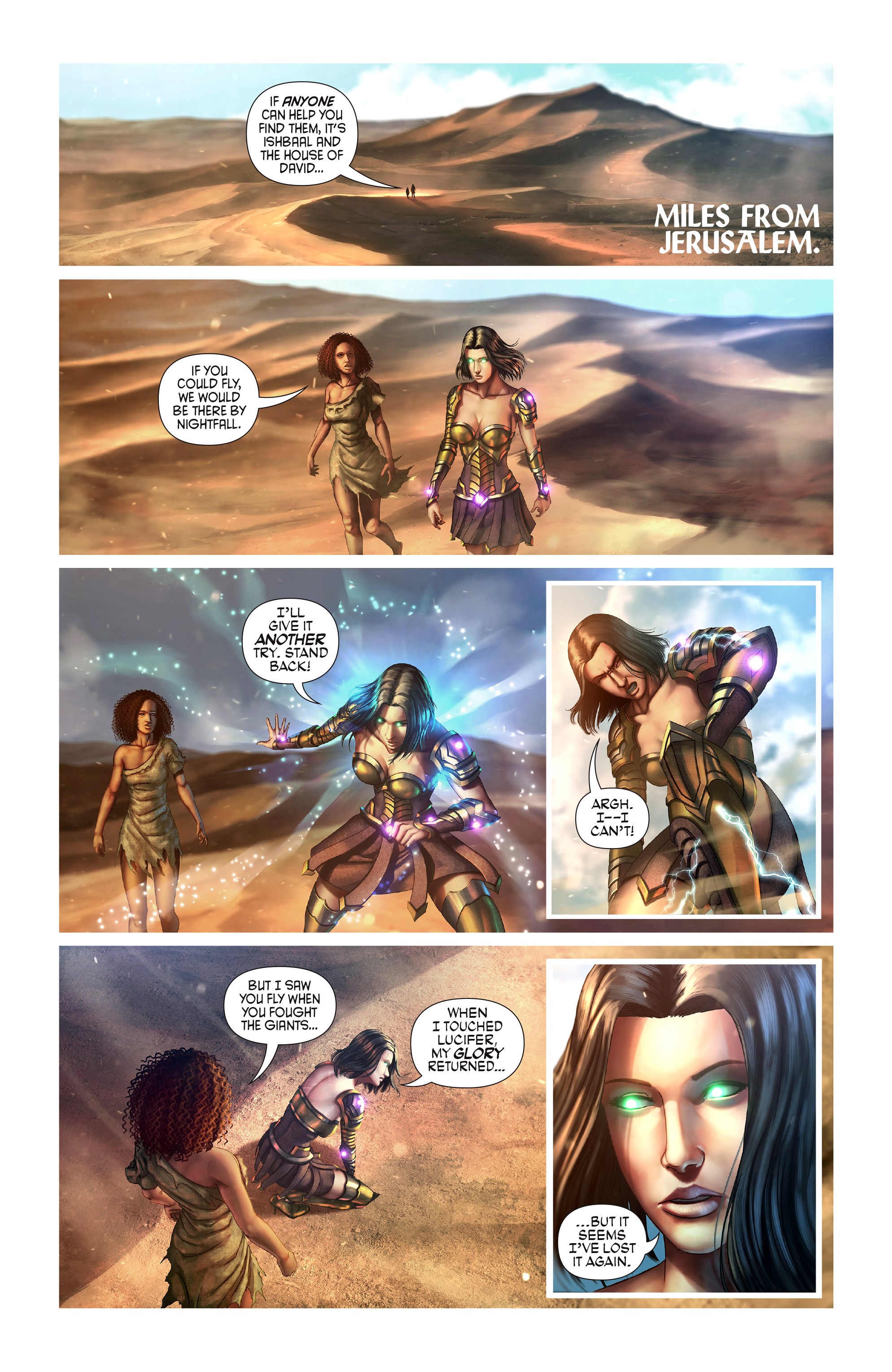 Read online Knights of the Golden Sun comic -  Issue #6 - 14