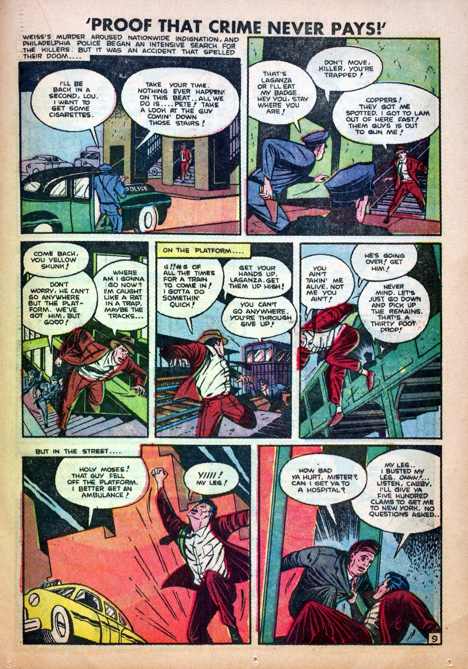 Read online Murder Incorporated (1948) comic -  Issue #7 - 21