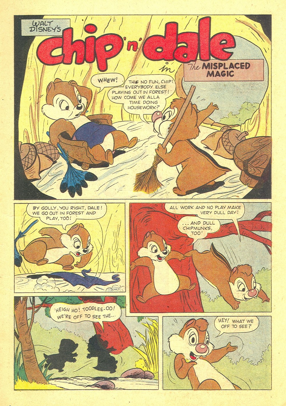 Read online Walt Disney's Chip 'N' Dale comic -  Issue #10 - 11