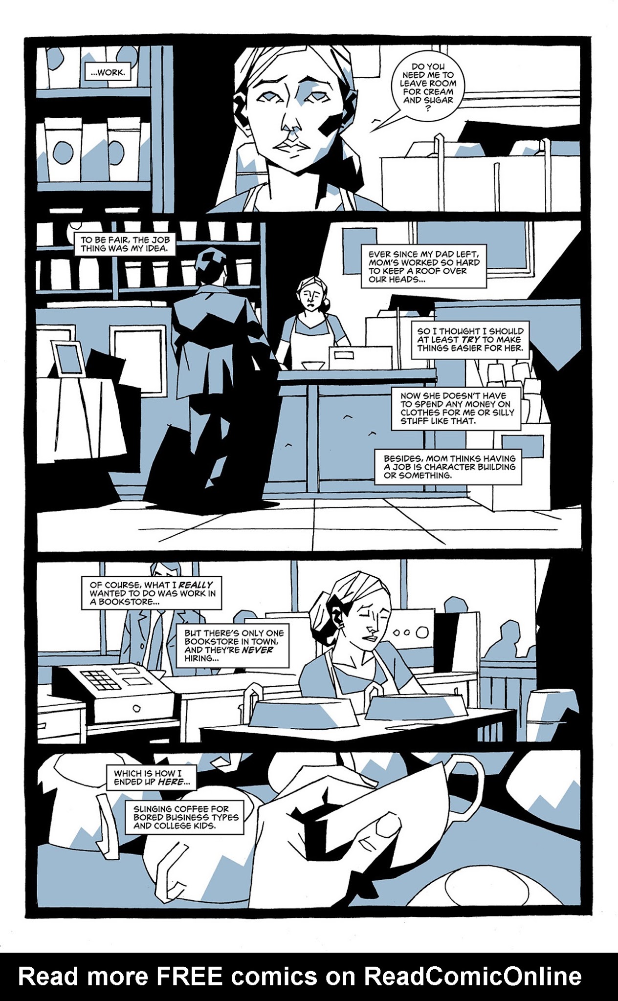 Read online The October Girl comic -  Issue #1 - 7