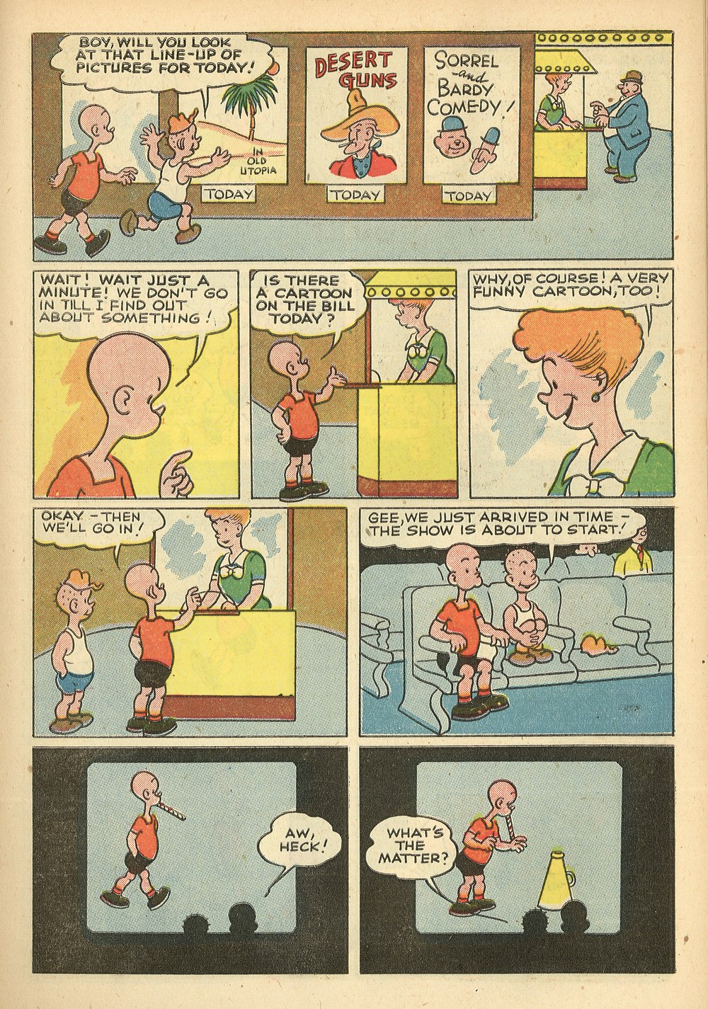 Read online Four Color Comics comic -  Issue #155 - 7
