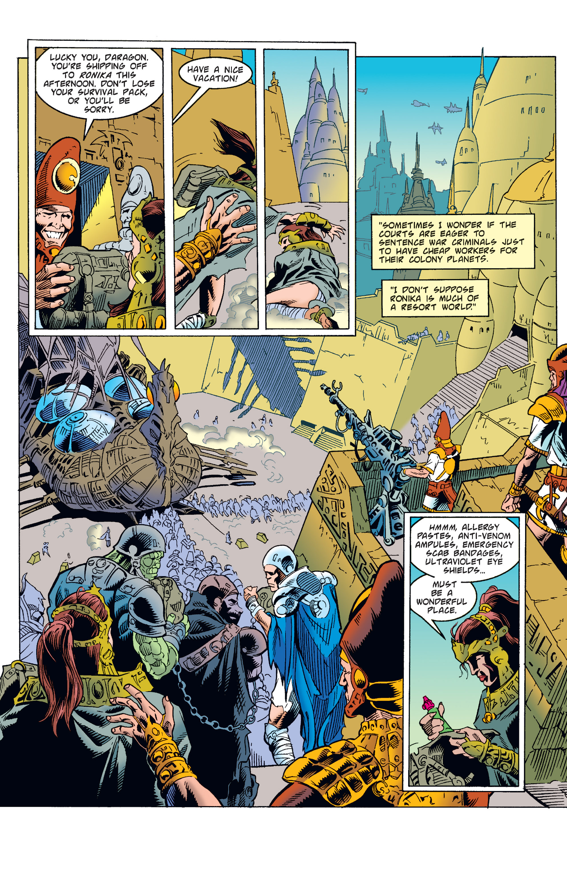 Read online Star Wars: Tales of the Jedi - The Fall of the Sith Empire comic -  Issue #2 - 7