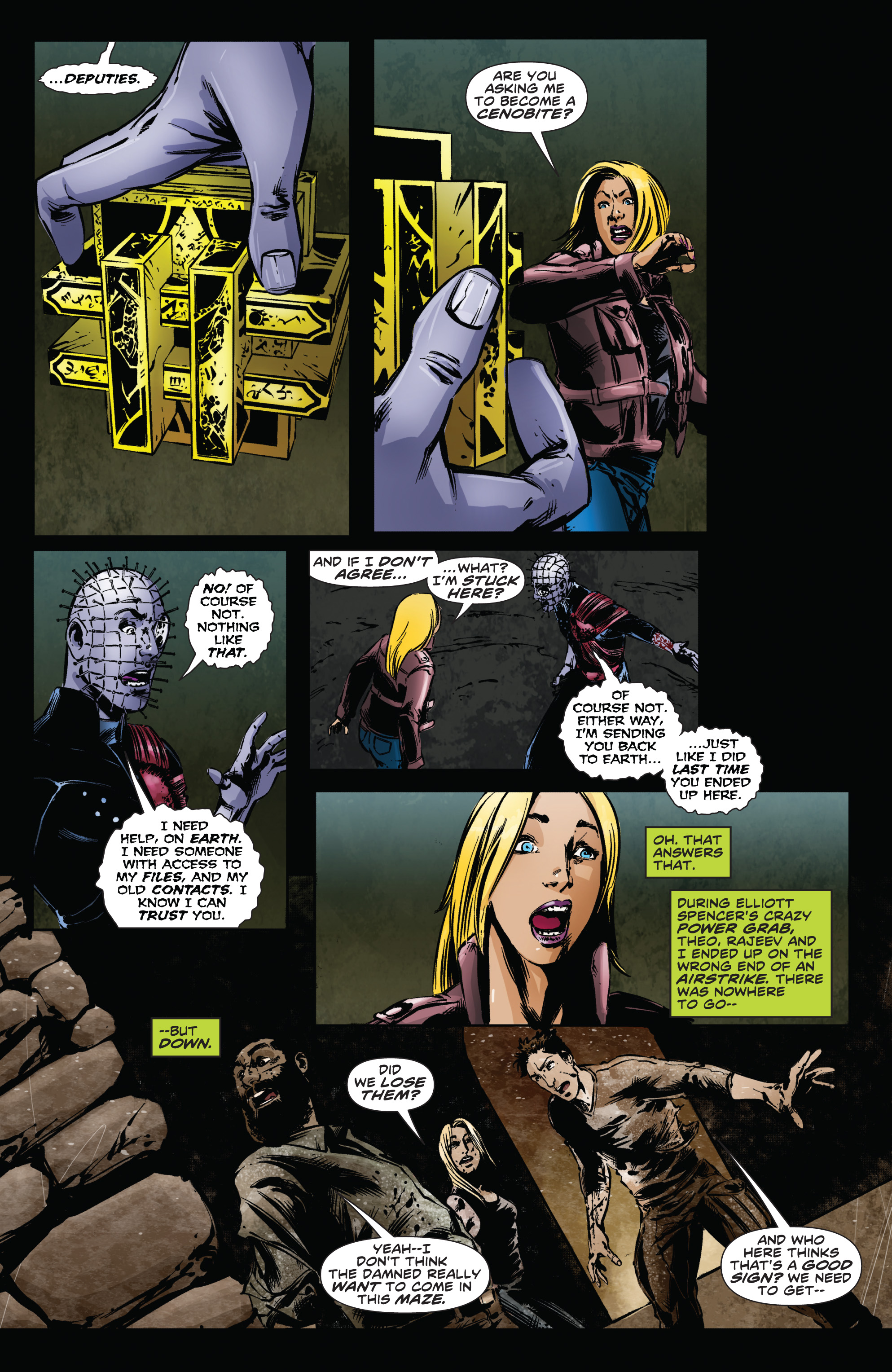 Read online Clive Barker's Hellraiser: The Dark Watch comic -  Issue # TPB 1 - 45