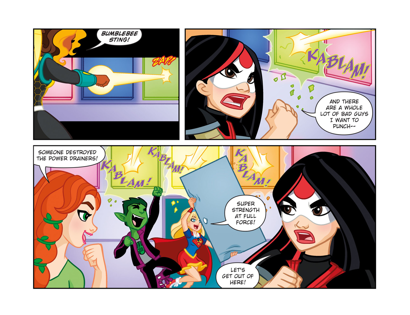 Read online DC Super Hero Girls: Past Times at Super Hero High comic -  Issue #8 - 14