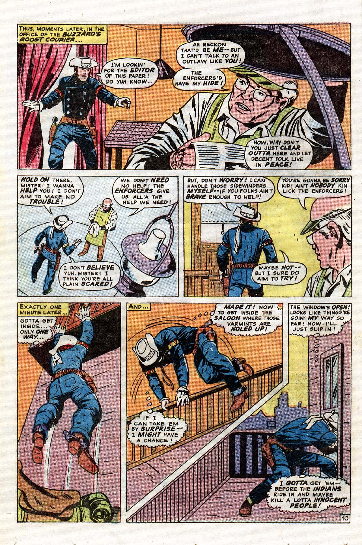 Read online The Mighty Marvel Western comic -  Issue #11 - 11