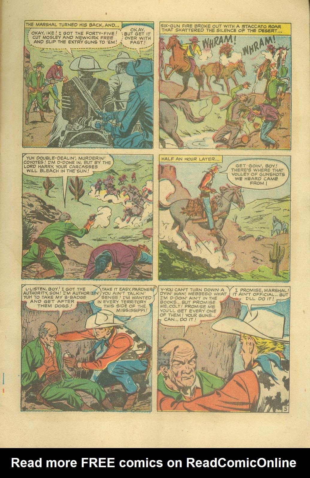 Read online Two Gun Western (1950) comic -  Issue #13 - 7