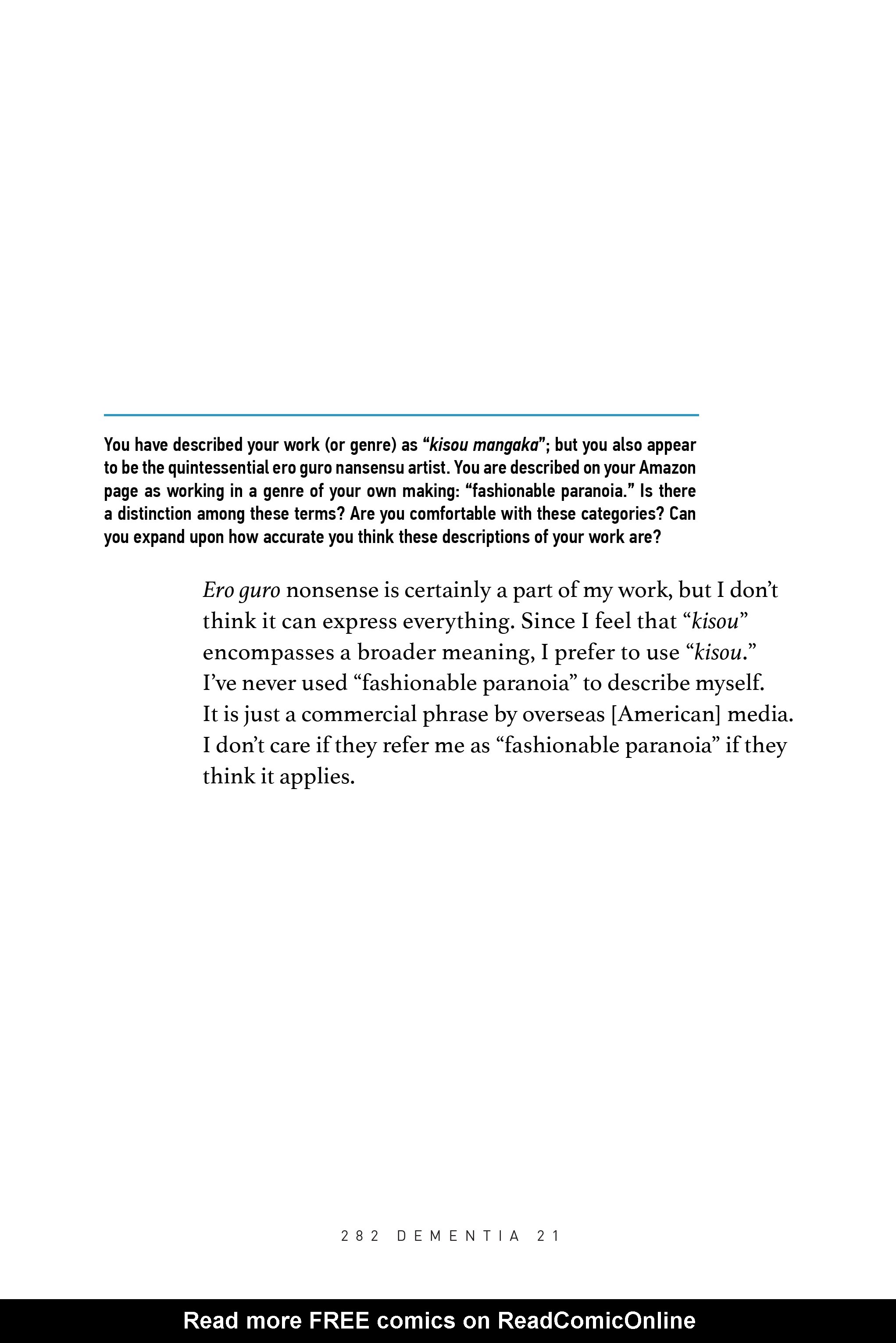 Read online Dementia 21 comic -  Issue # TPB 1 (Part 3) - 87