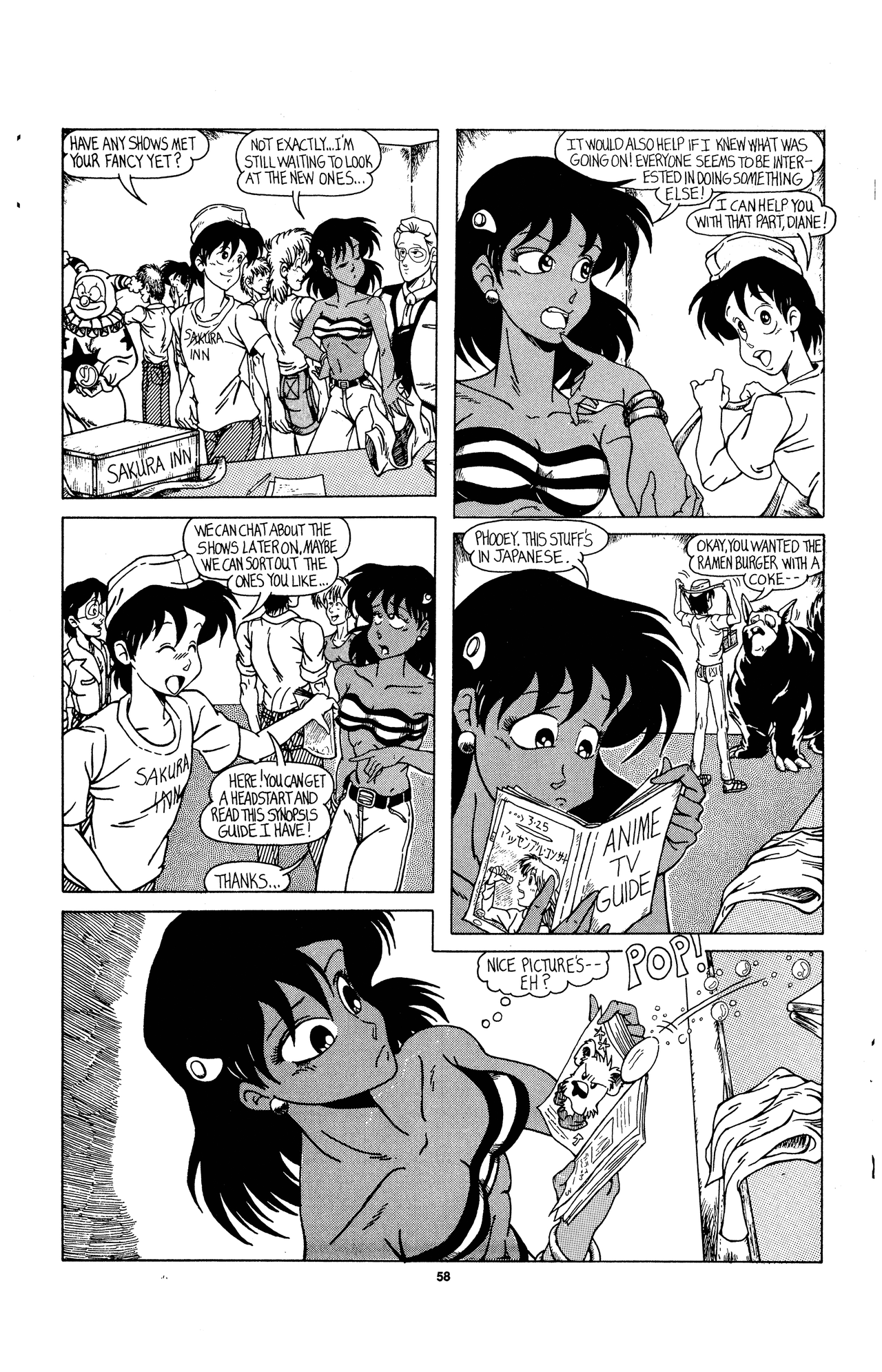 Read online Girls of Ninja High School comic -  Issue #2 - 58