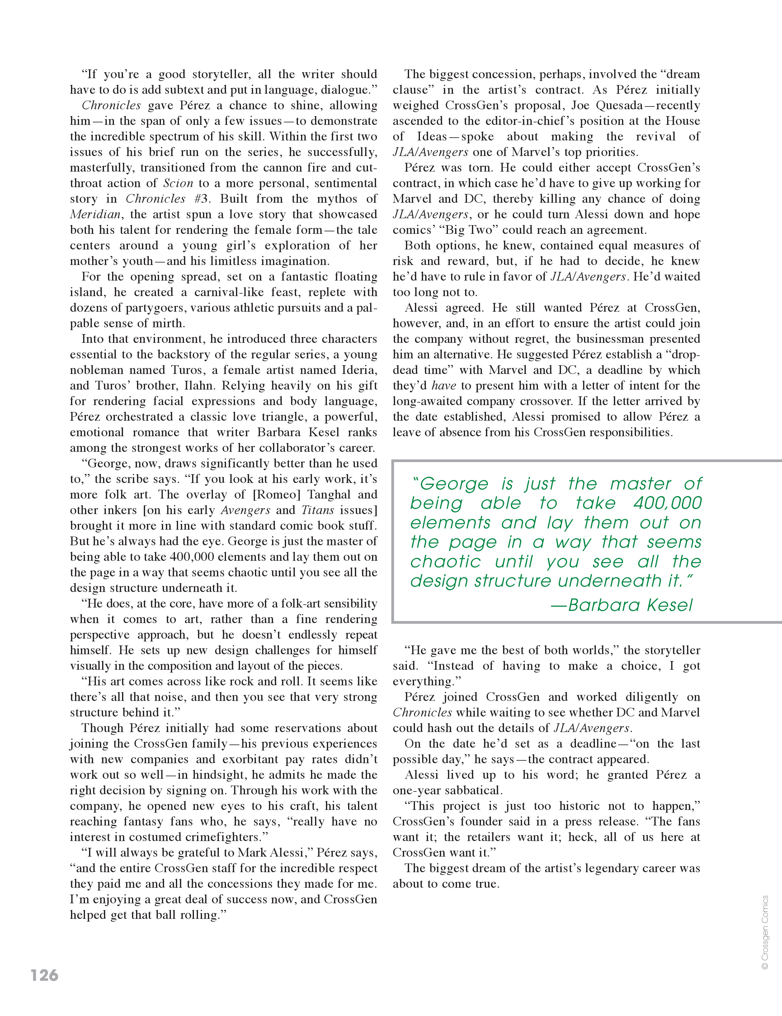 Read online George Perez Storyteller comic -  Issue # TPB 2 (Part 2) - 7