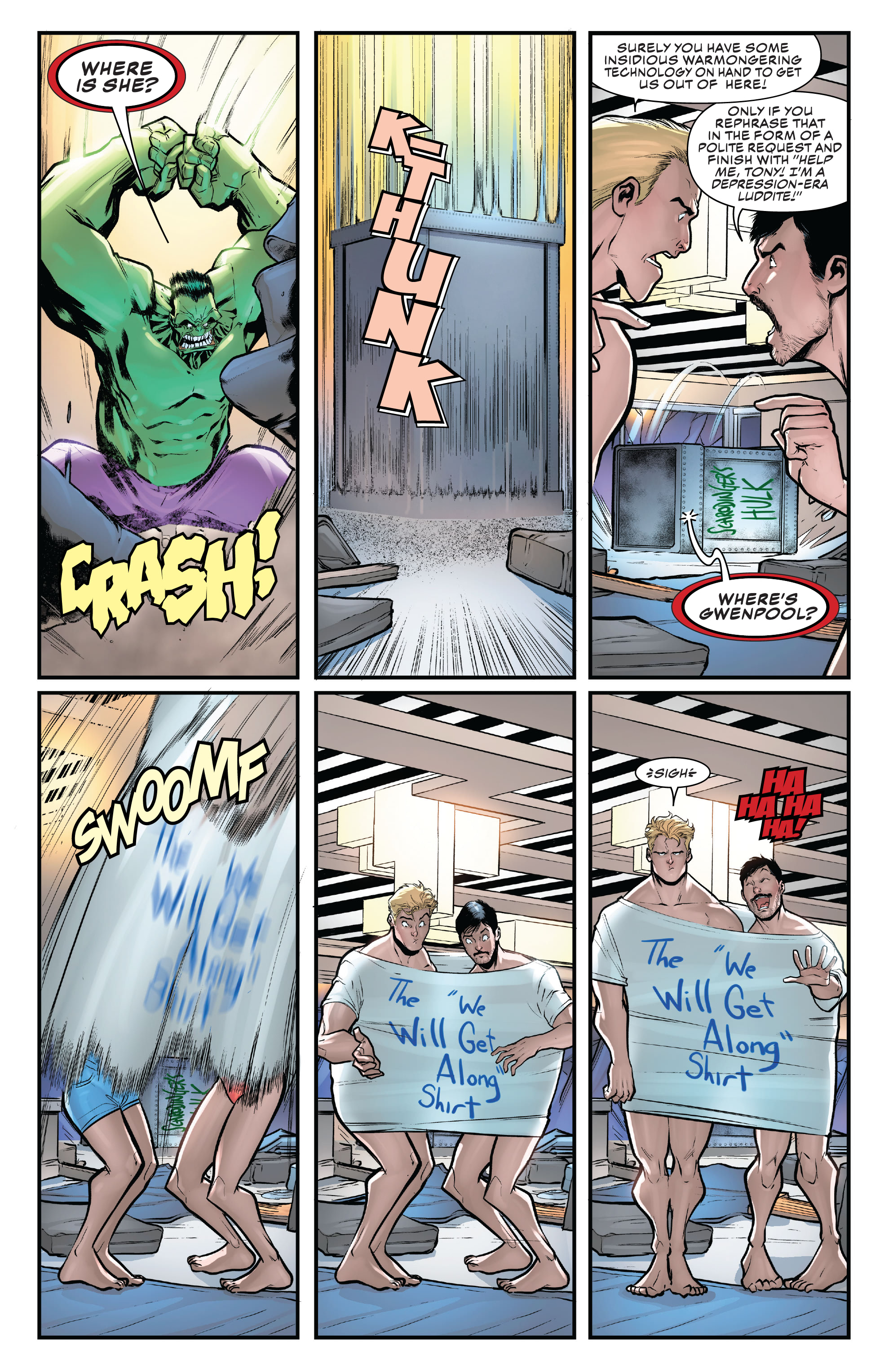 Read online Gwenpool Strikes Back comic -  Issue # _TPB - 93