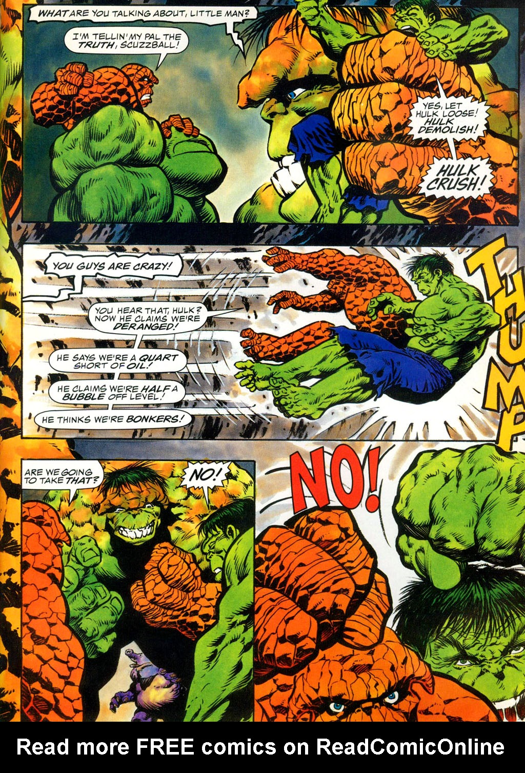Read online Marvel Graphic Novel comic -  Issue #29 - Hulk & Thing - The Big Change - 59
