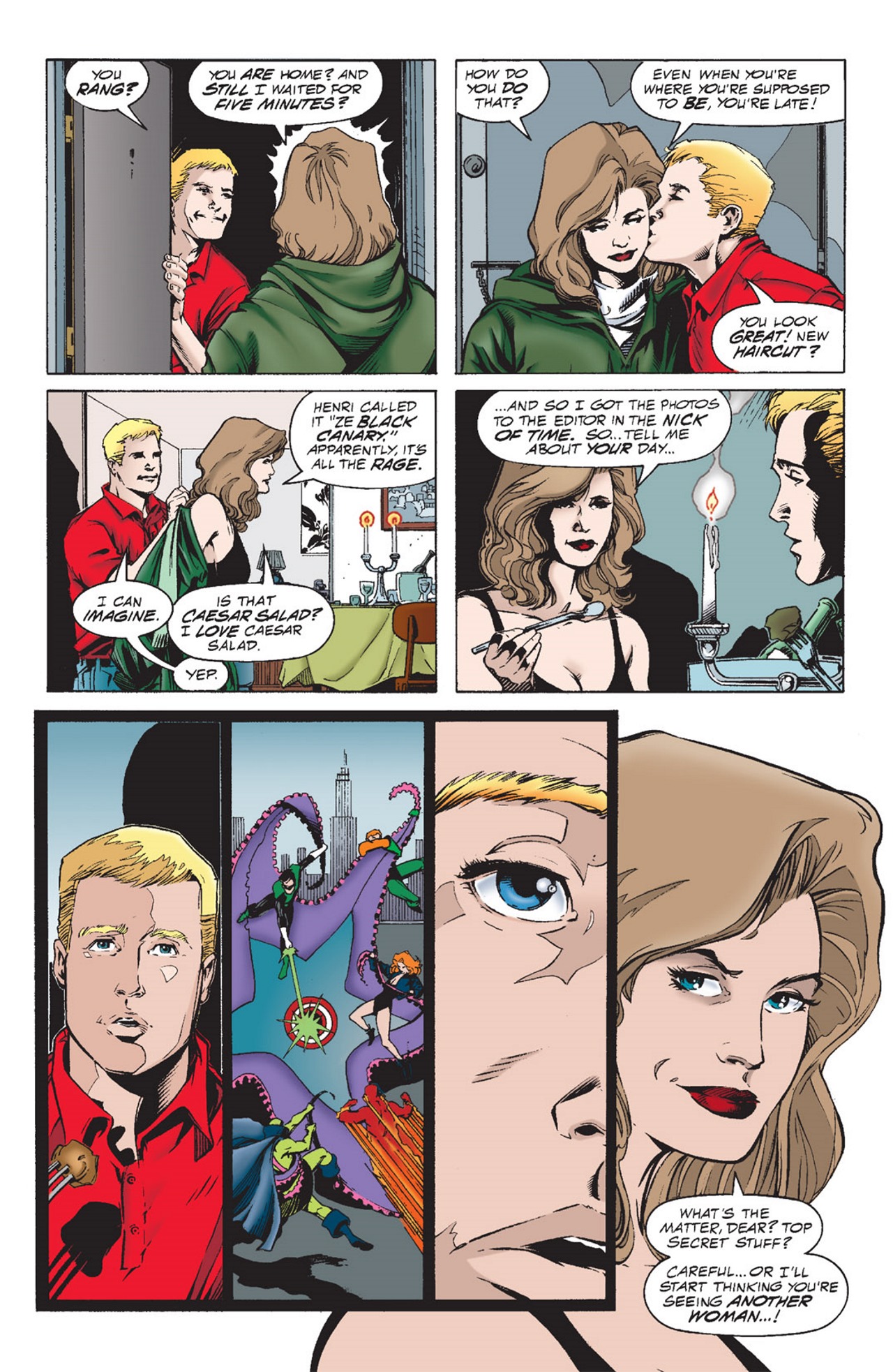 Read online JLA: Year One comic -  Issue #4 - 16