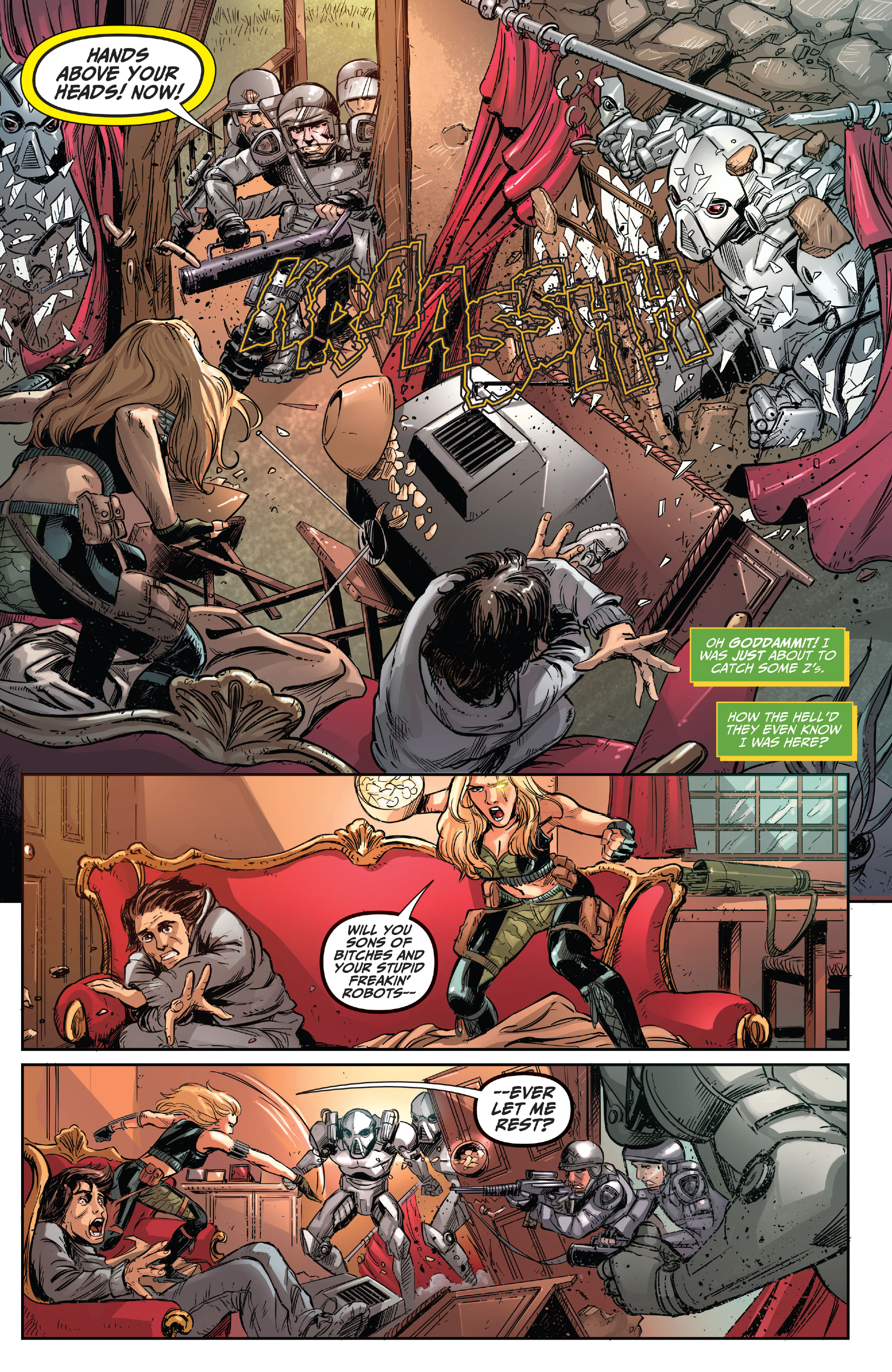 Read online Robyn Hood: Vigilante comic -  Issue #4 - 7