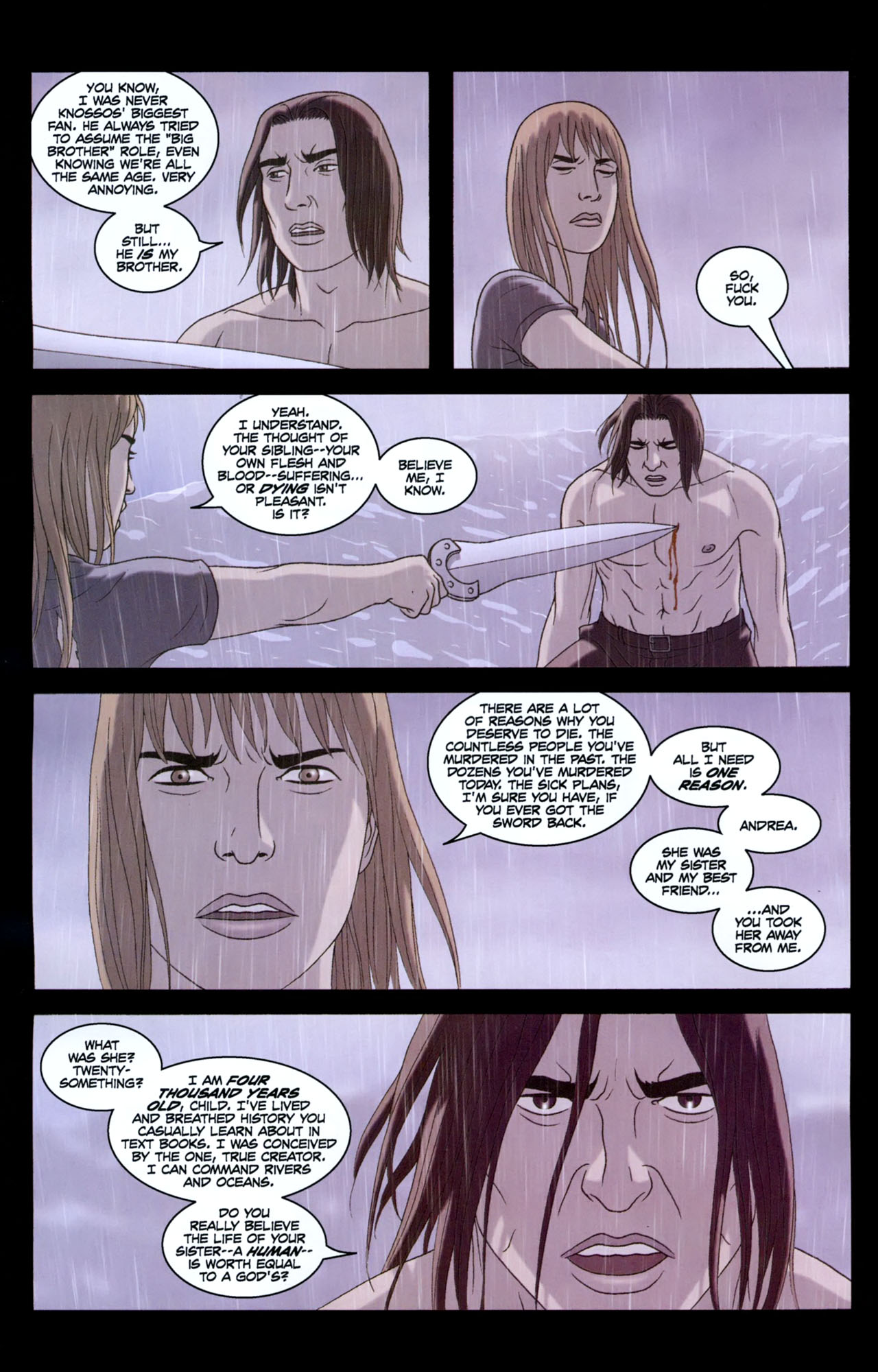 Read online The Sword comic -  Issue #12 - 14