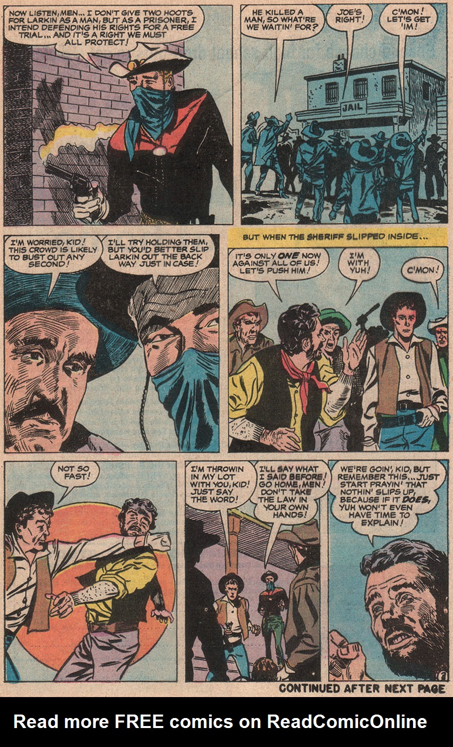 Read online The Outlaw Kid (1970) comic -  Issue #2 - 21