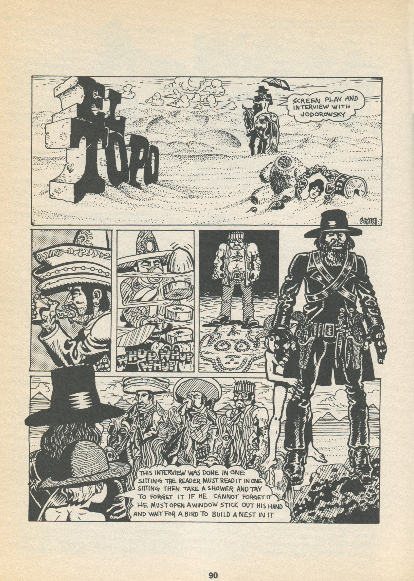 Read online Taboo comic -  Issue #4 - 92