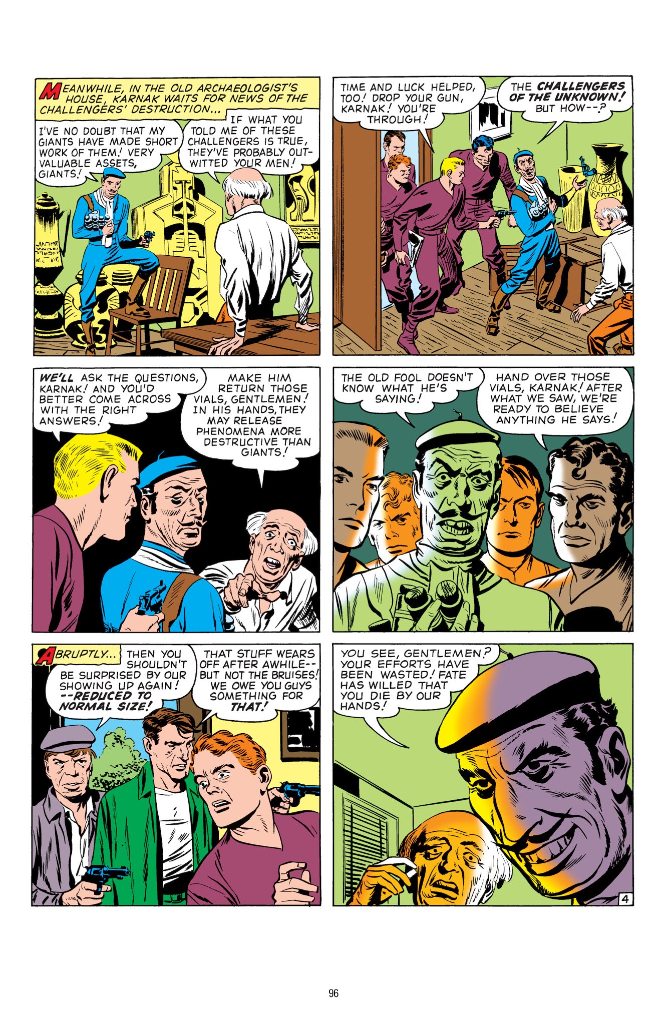 Read online Challengers of the Unknown by Jack Kirby comic -  Issue # TPB (Part 1) - 96