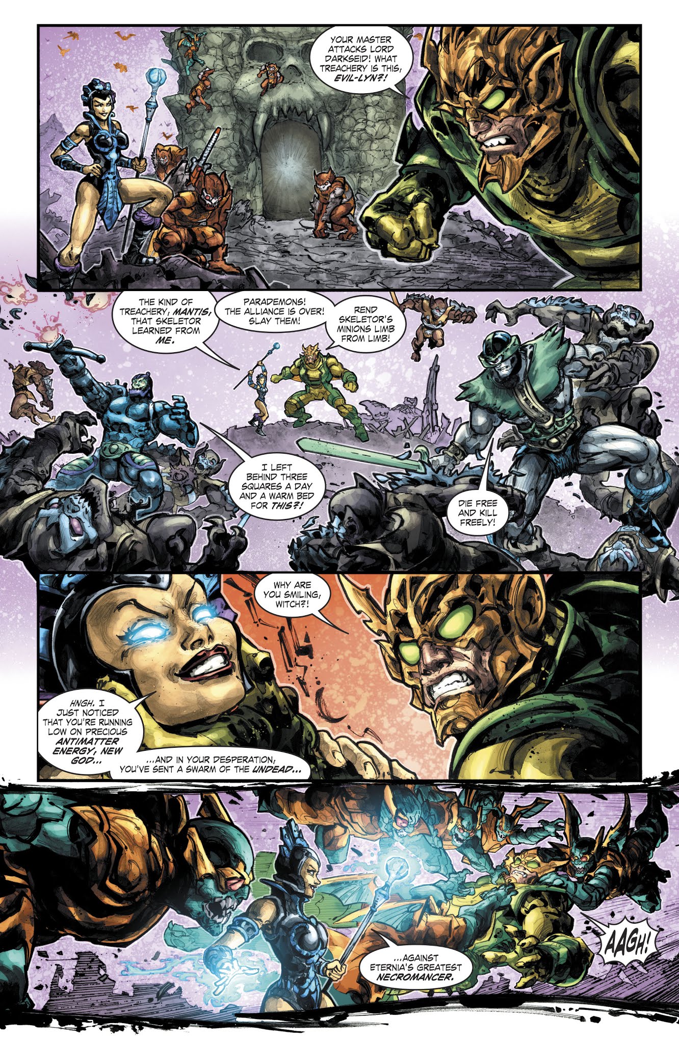 Read online Injustice Vs. Masters of the Universe comic -  Issue #5 - 6