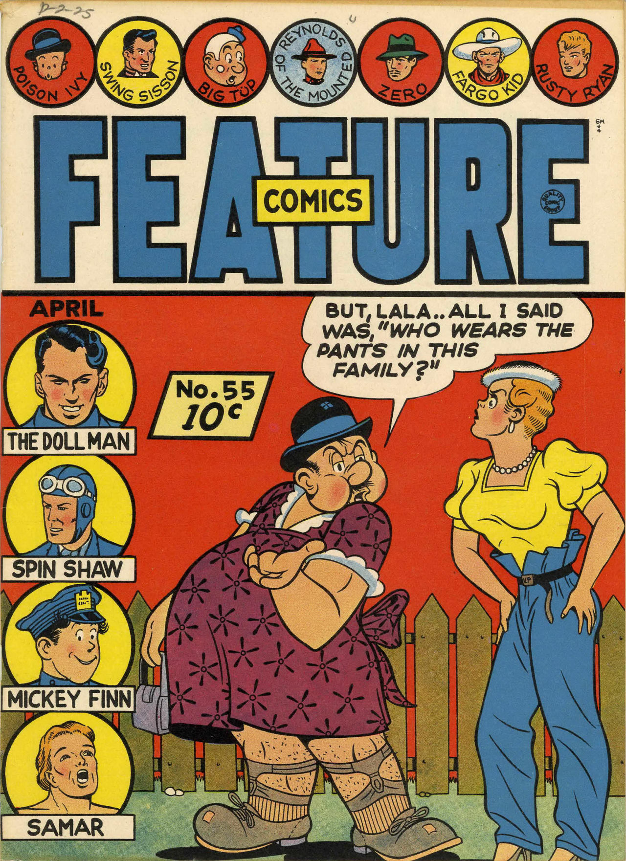 Read online Feature Comics comic -  Issue #55 - 1