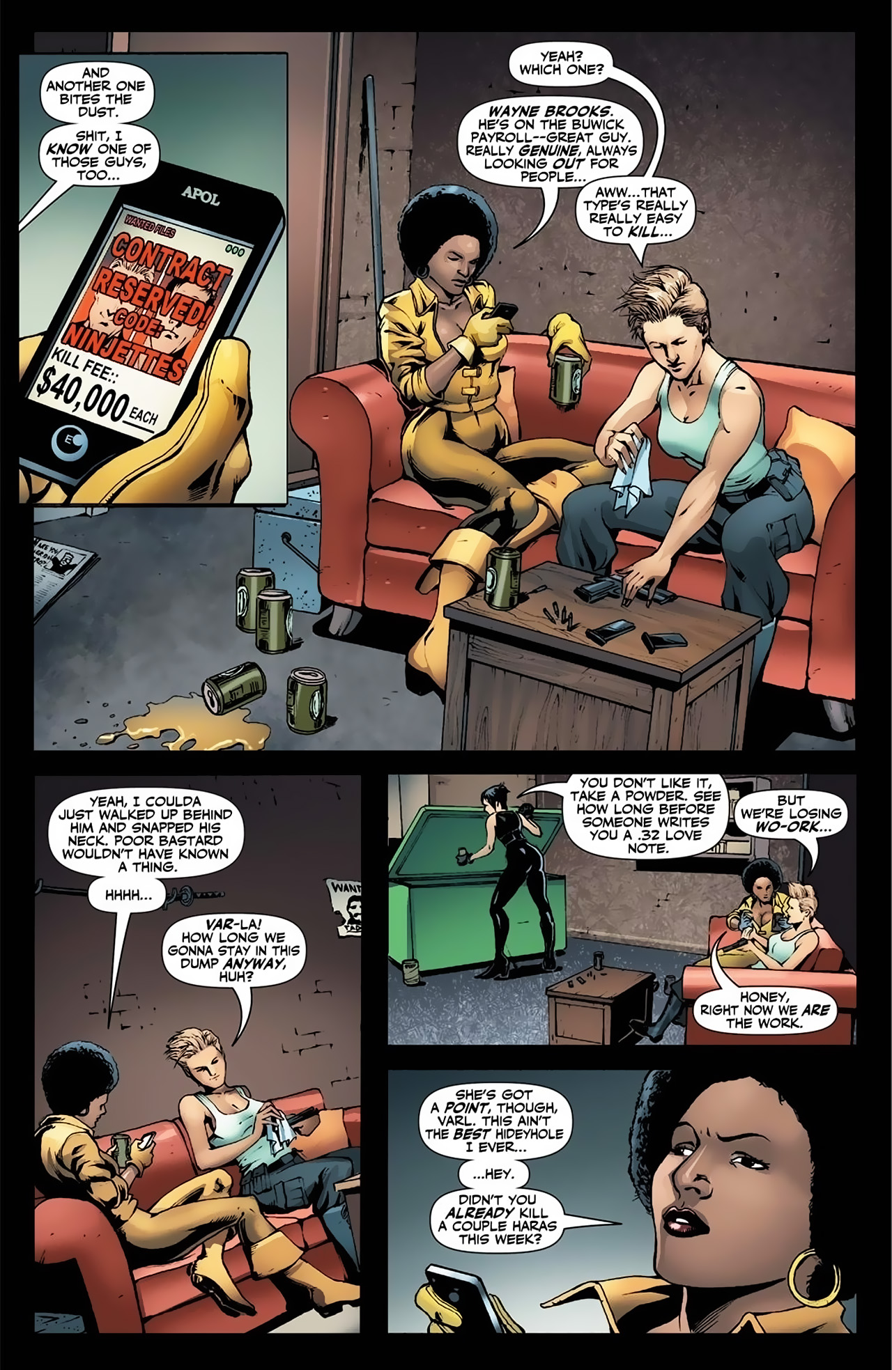 Read online The Ninjettes comic -  Issue #5 - 9