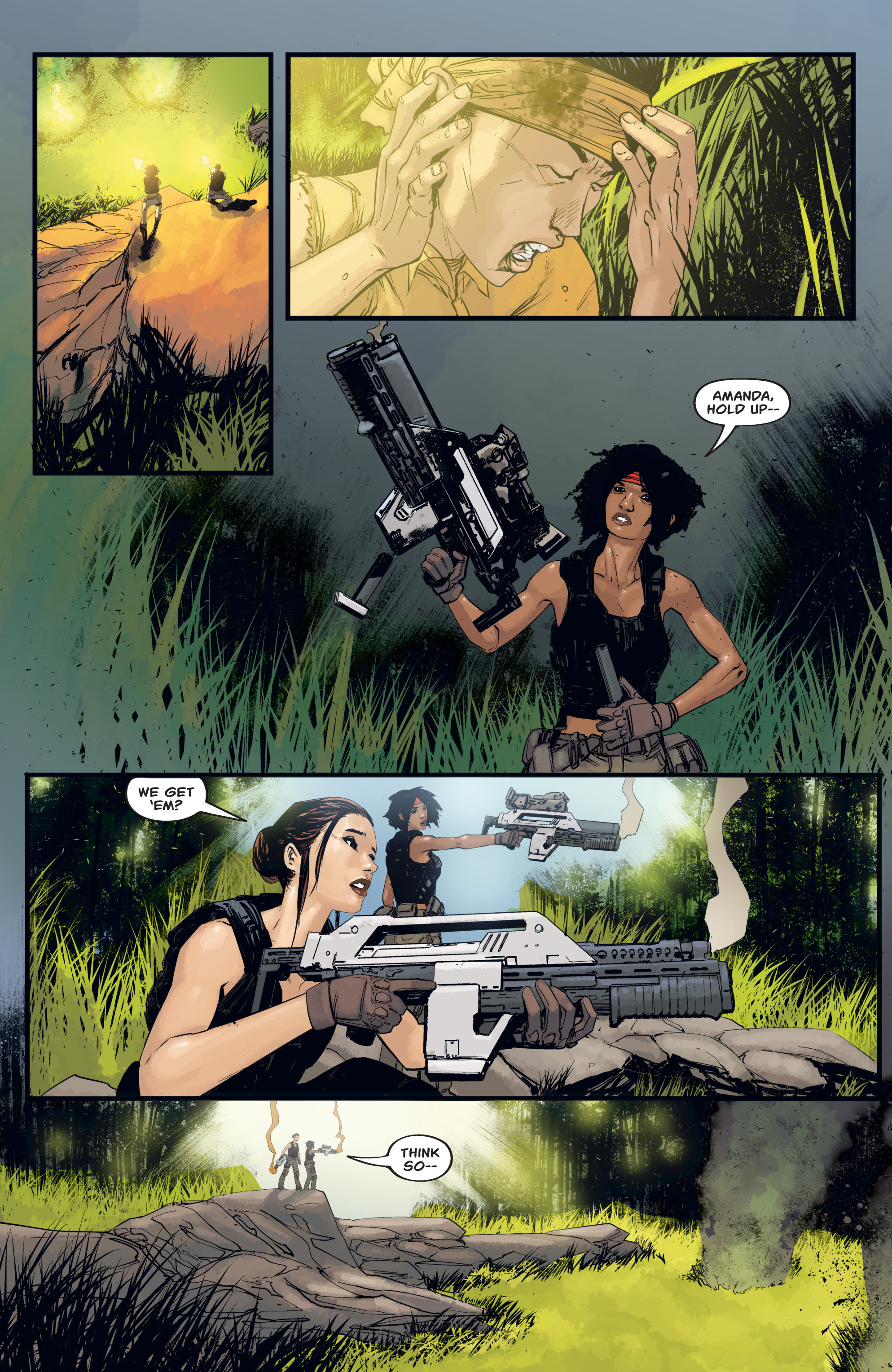 Read online Aliens: Resistance comic -  Issue # _TPB - 62
