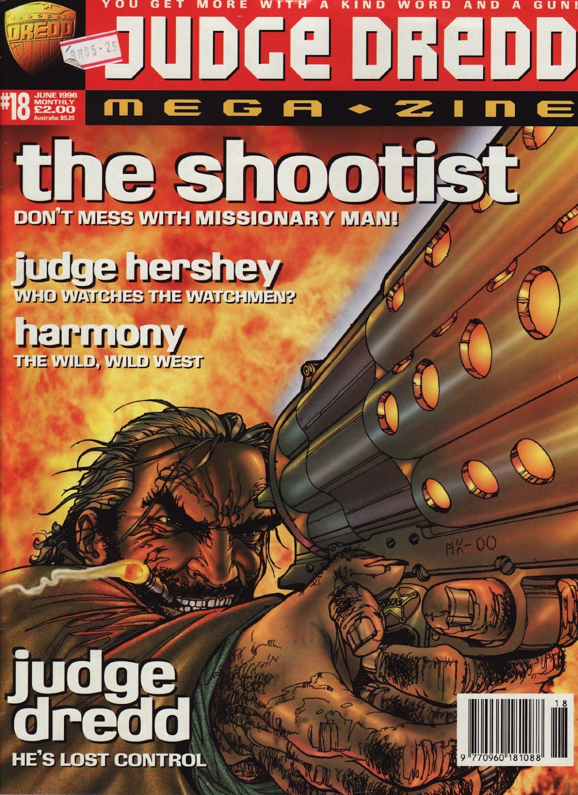 Judge Dredd Megazine (vol. 3) issue 18 - Page 1