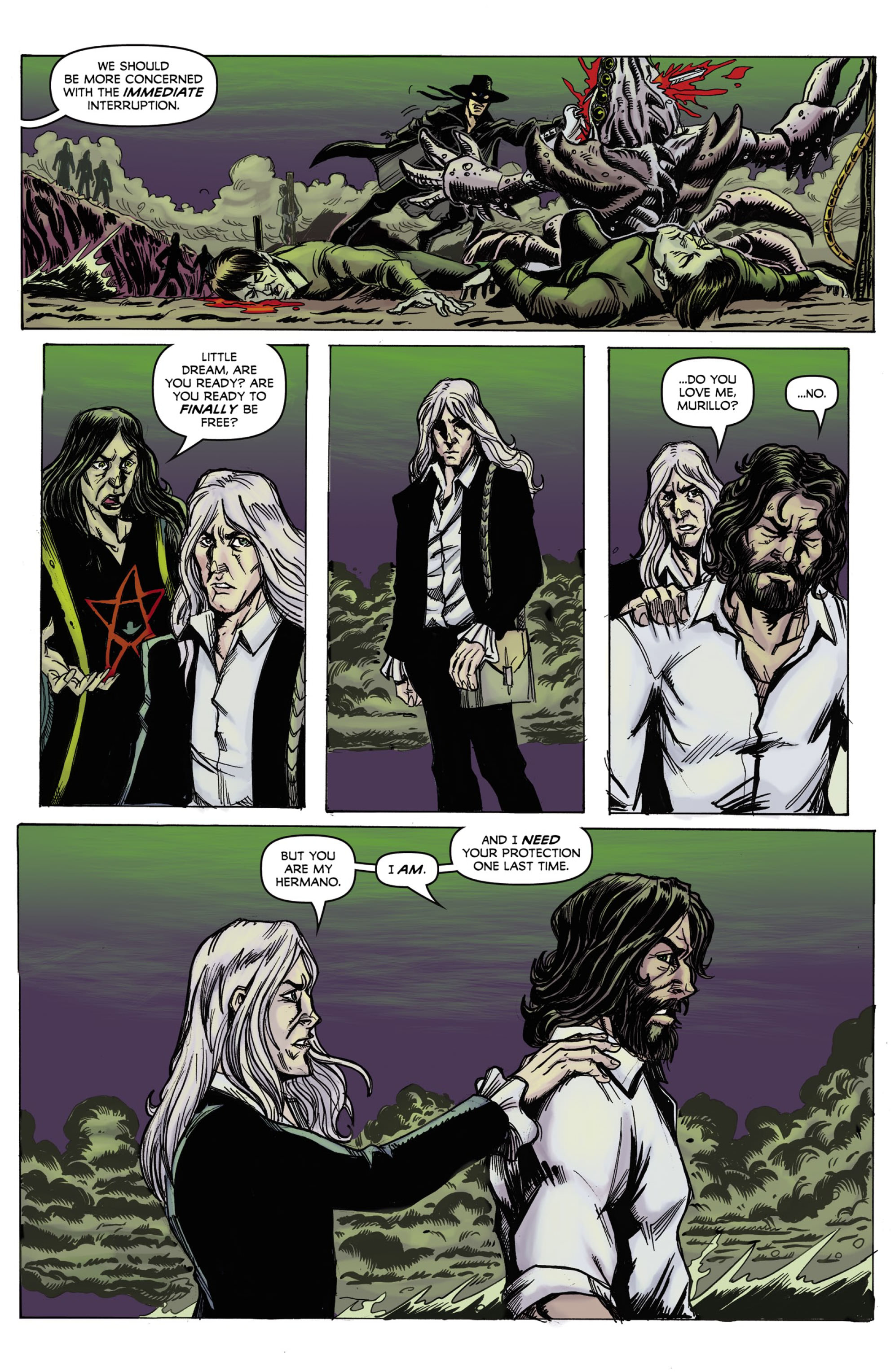 Read online Zorro: Rise of the Old Gods comic -  Issue #4 - 8