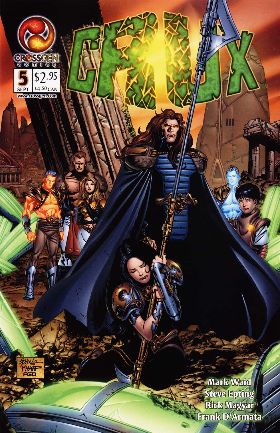 Read online Crux comic -  Issue #5 - 1