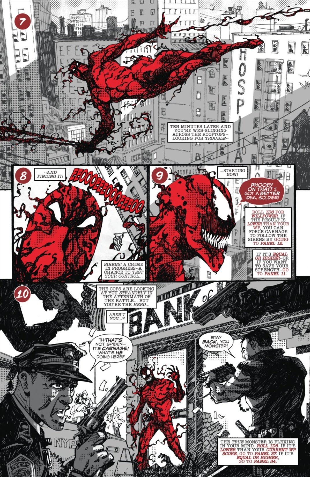 Read online Carnage: Black, White & Blood comic -  Issue #1 - 25