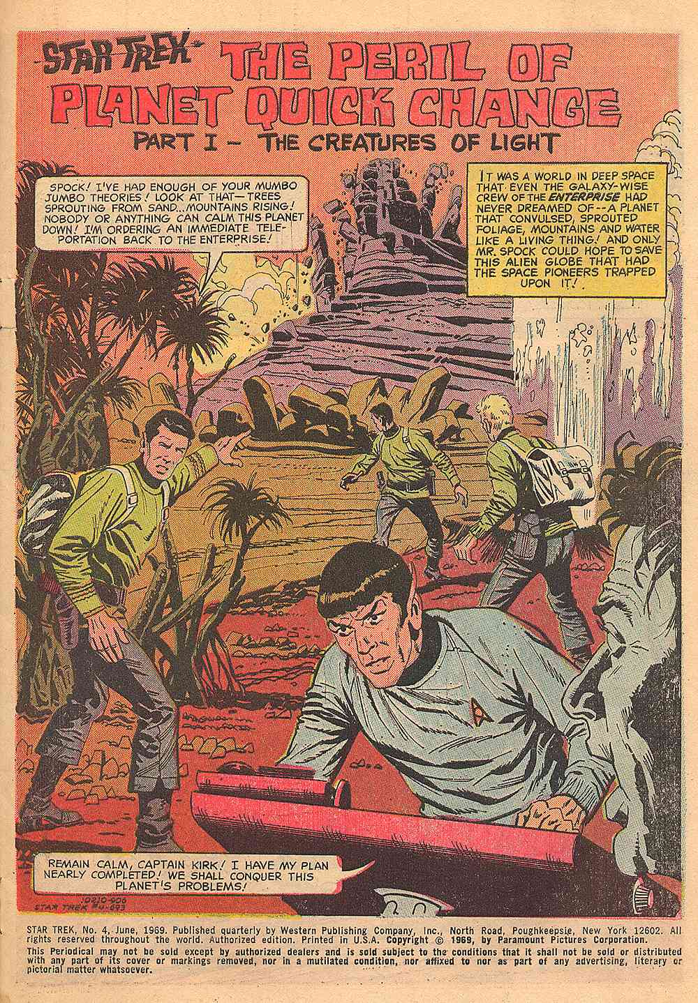Read online Star Trek (1967) comic -  Issue #4 - 2