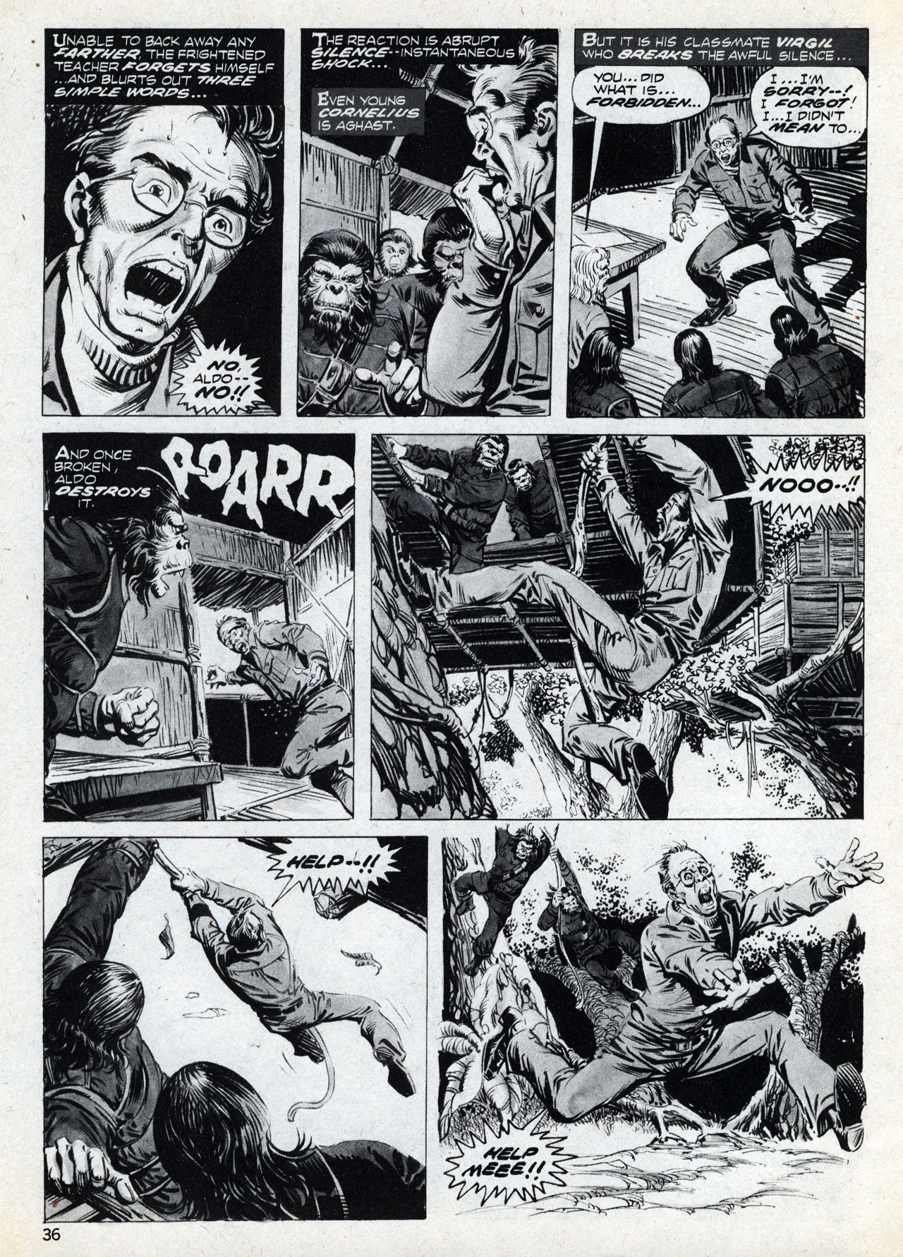 Read online Planet of the Apes comic -  Issue #23 - 36