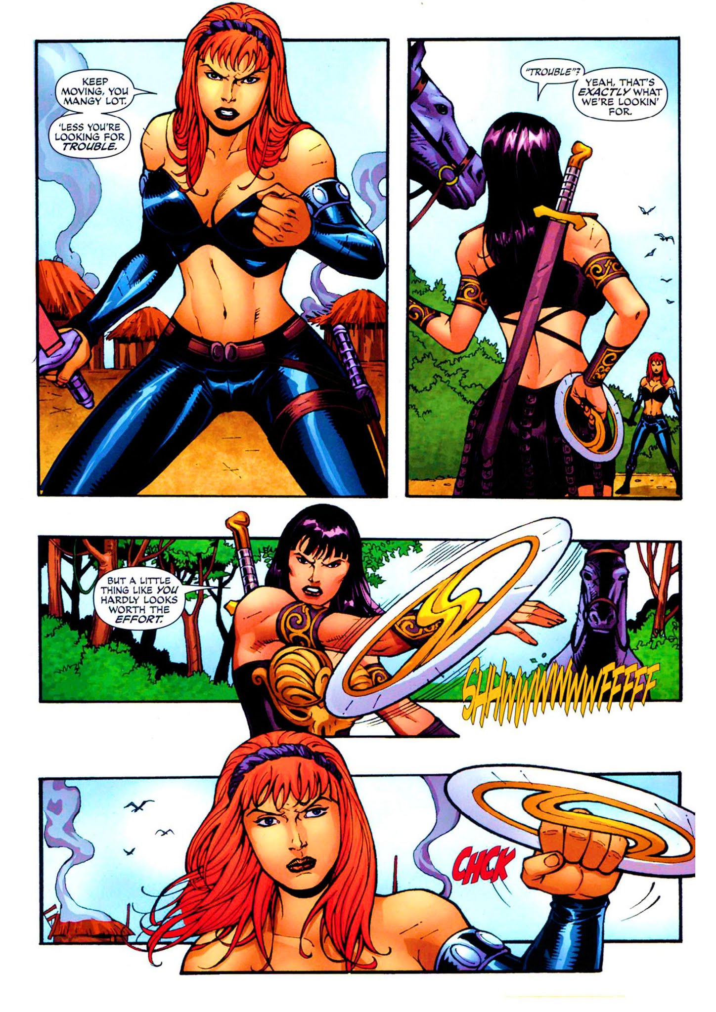 Read online Xena: Warrior Princess - Dark Xena comic -  Issue #3 - 9