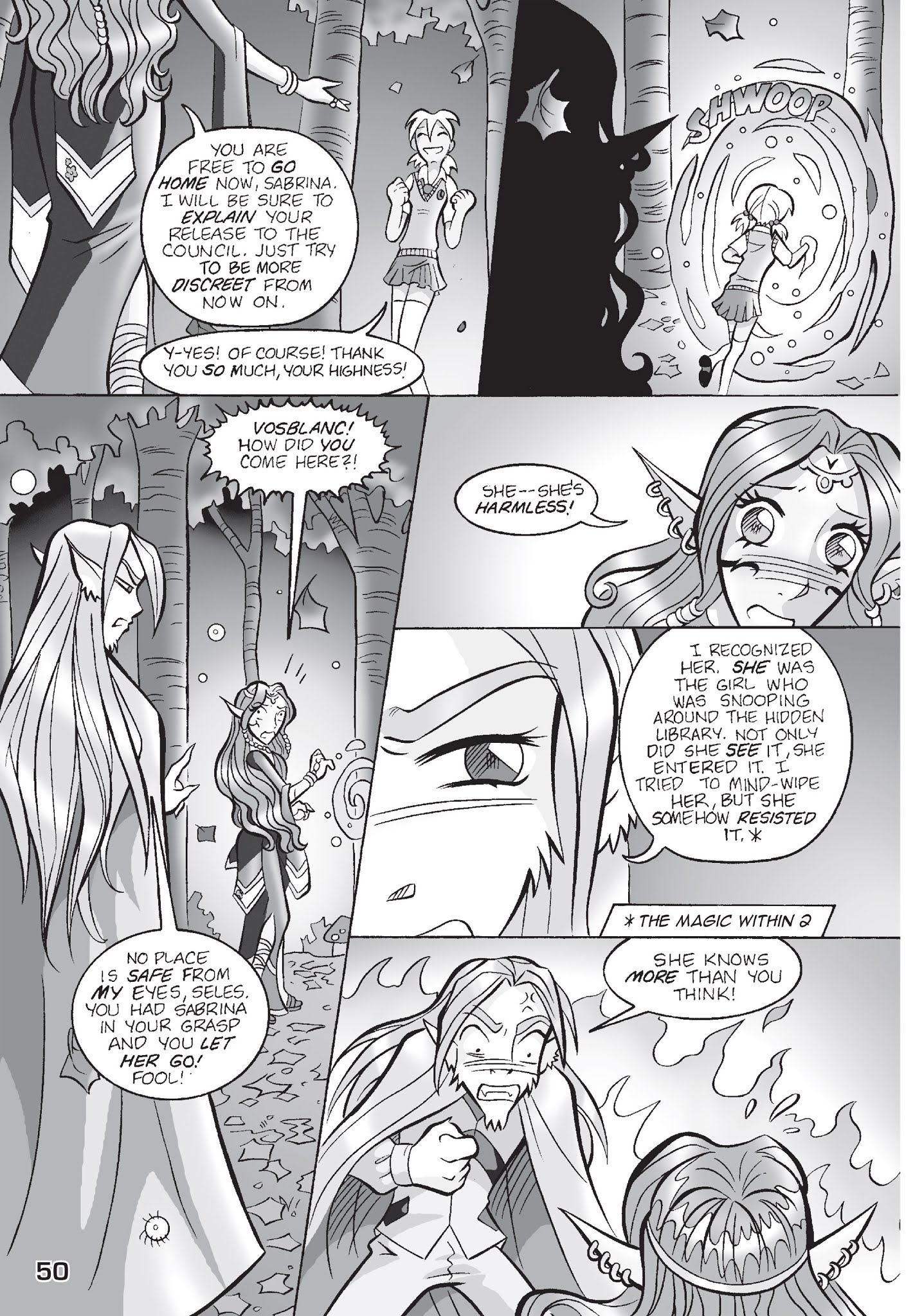 Read online Sabrina the Teenage Witch: The Magic Within comic -  Issue # TPB 3 (Part 1) - 51