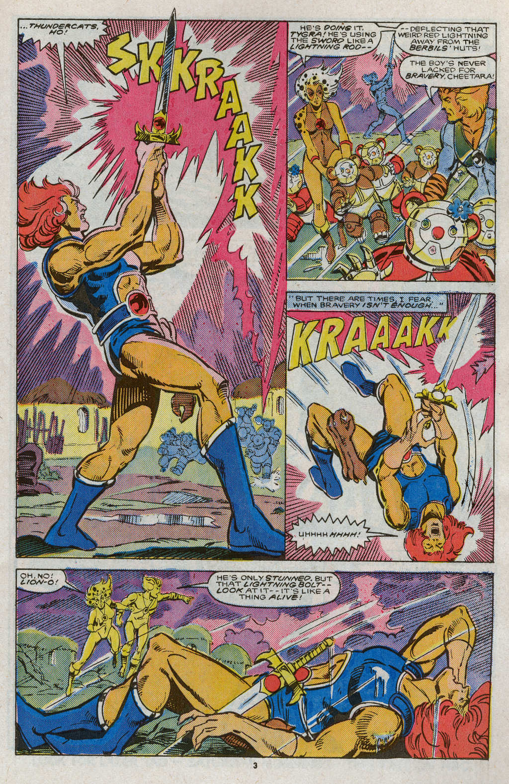 Read online ThunderCats (1985) comic -  Issue #7 - 5