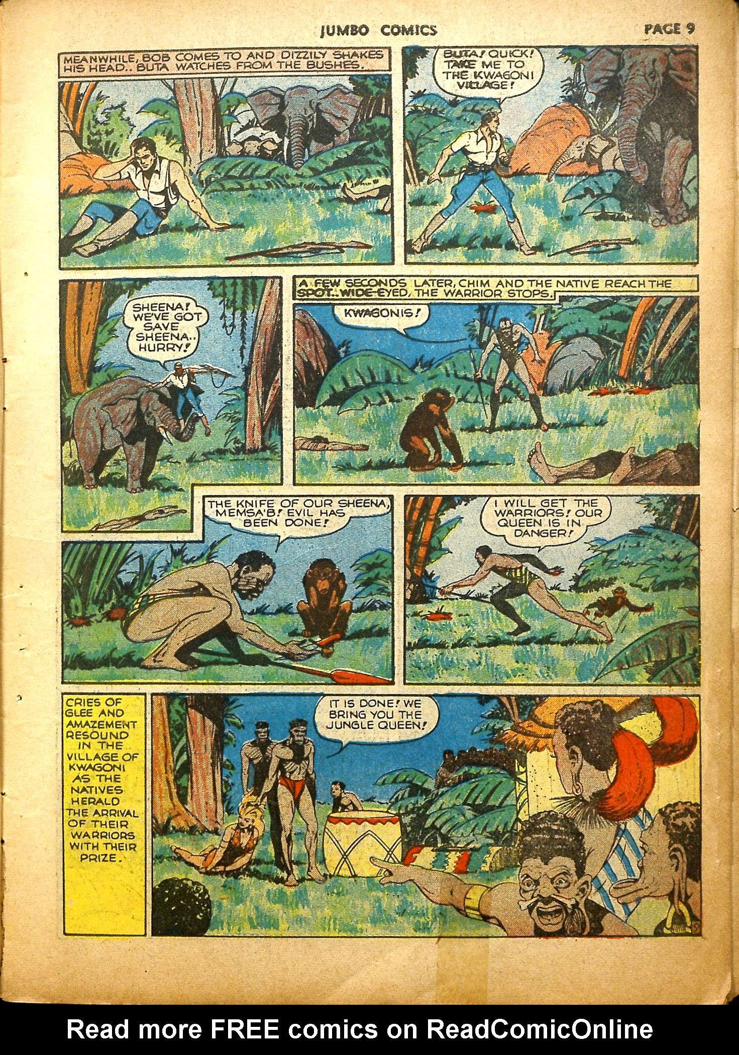 Read online Jumbo Comics comic -  Issue #23 - 11