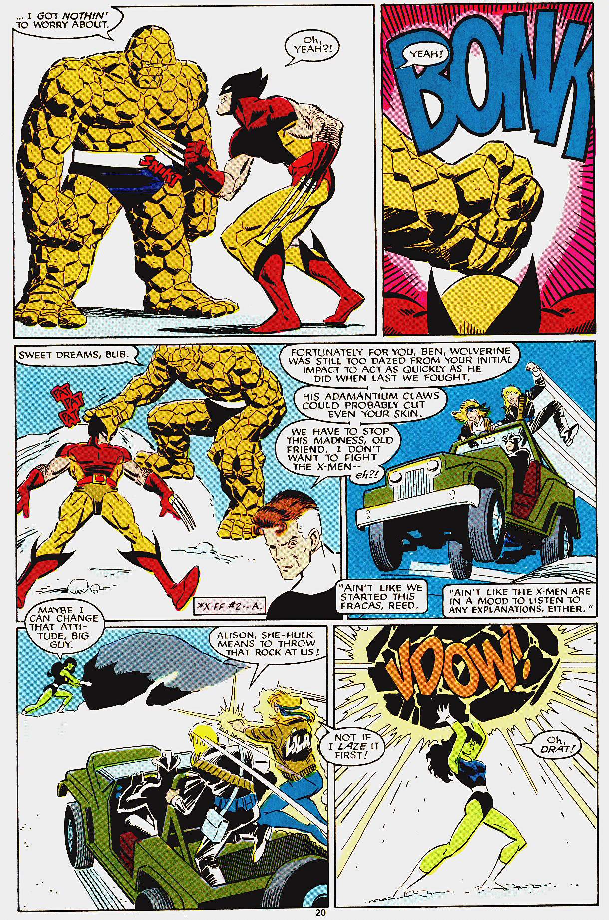 Read online Fantastic Four vs. X-Men comic -  Issue #4 - 21