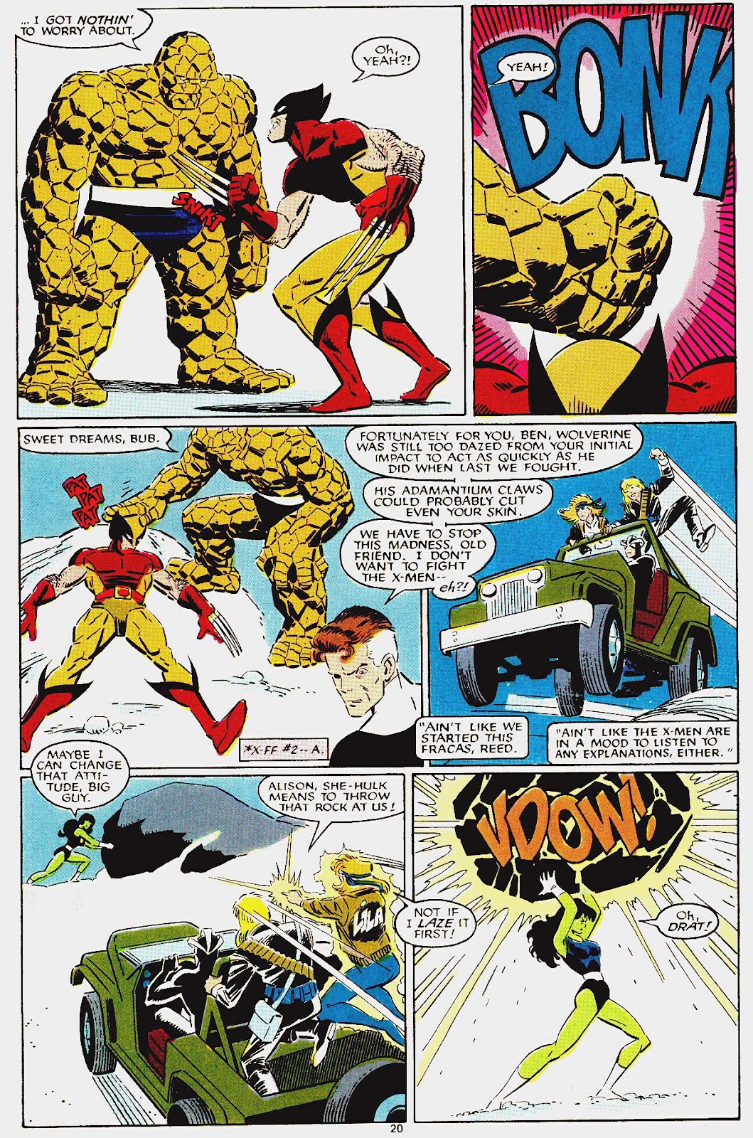 Fantastic Four vs. X-Men issue 4 - Page 21