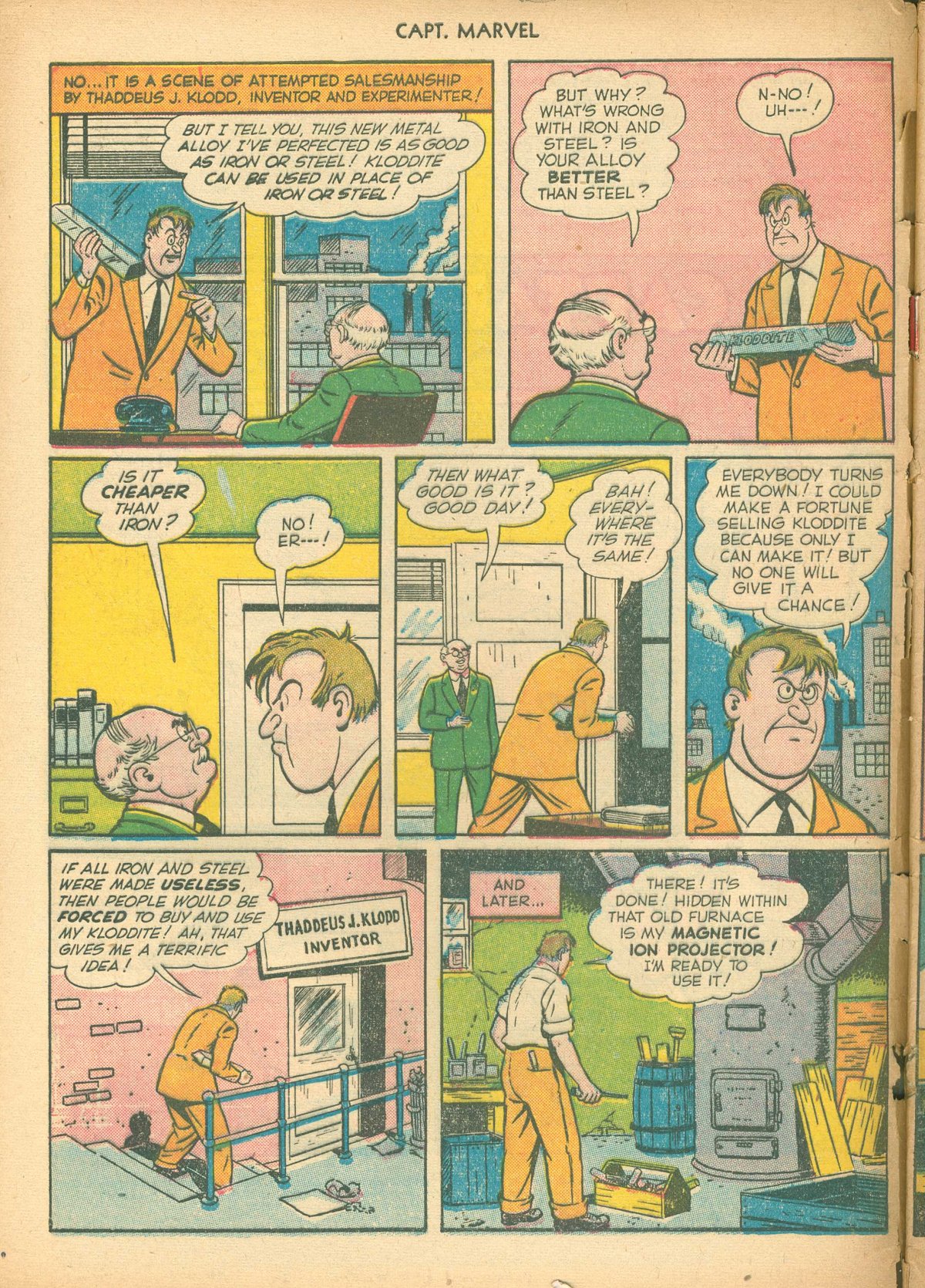 Read online Captain Marvel Adventures comic -  Issue #114 - 4