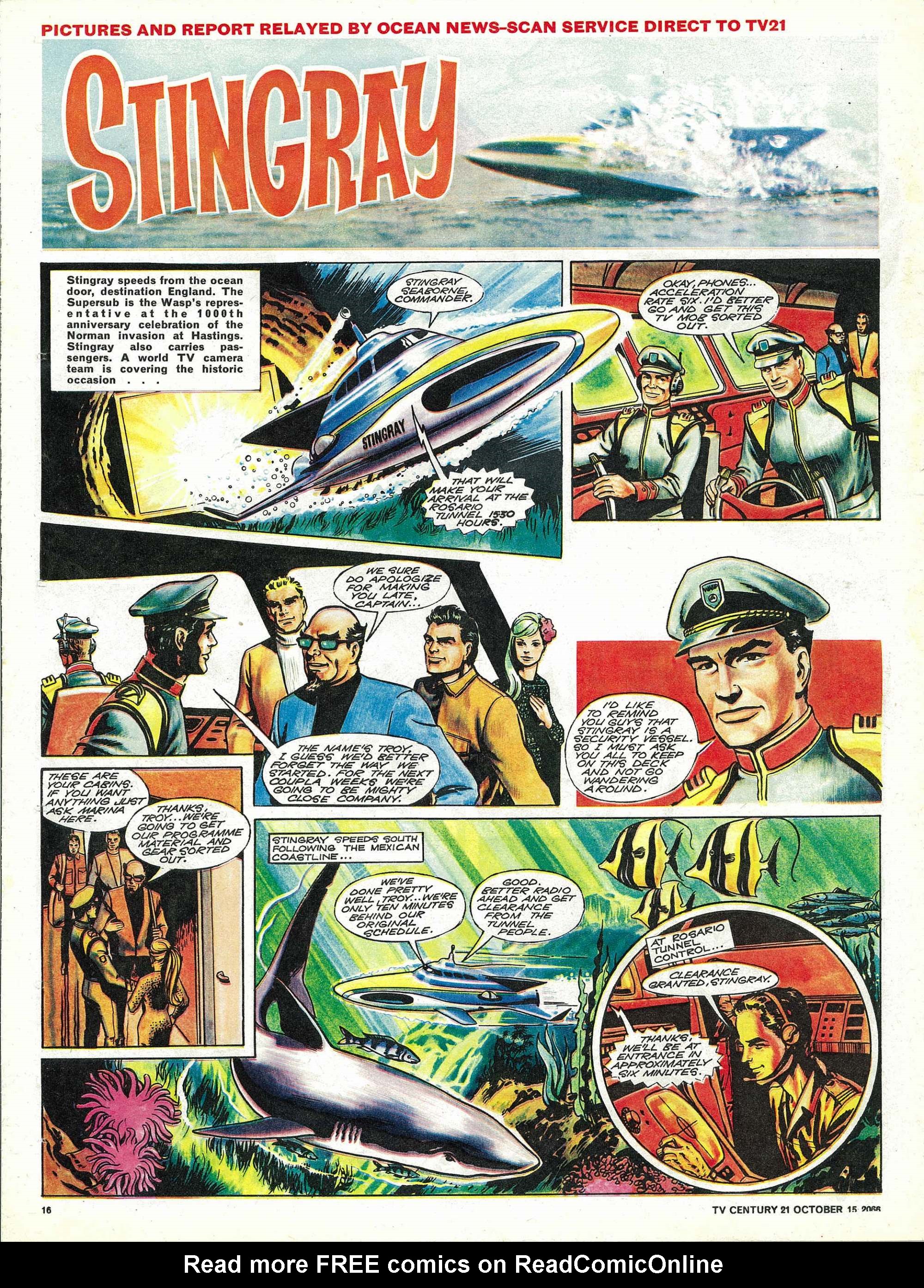 Read online TV Century 21 (TV 21) comic -  Issue #91 - 15