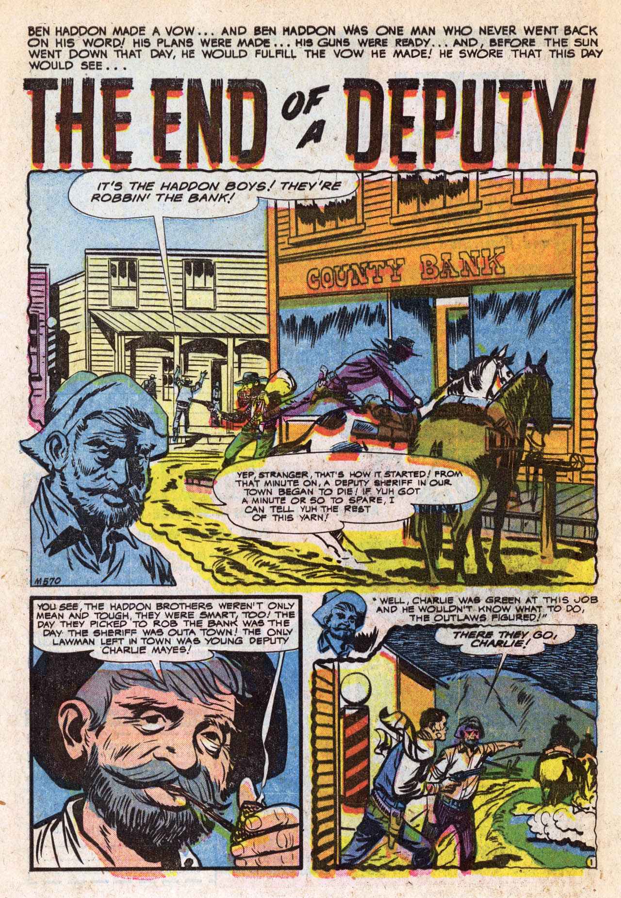 Read online Quick-Trigger Western comic -  Issue #19 - 28